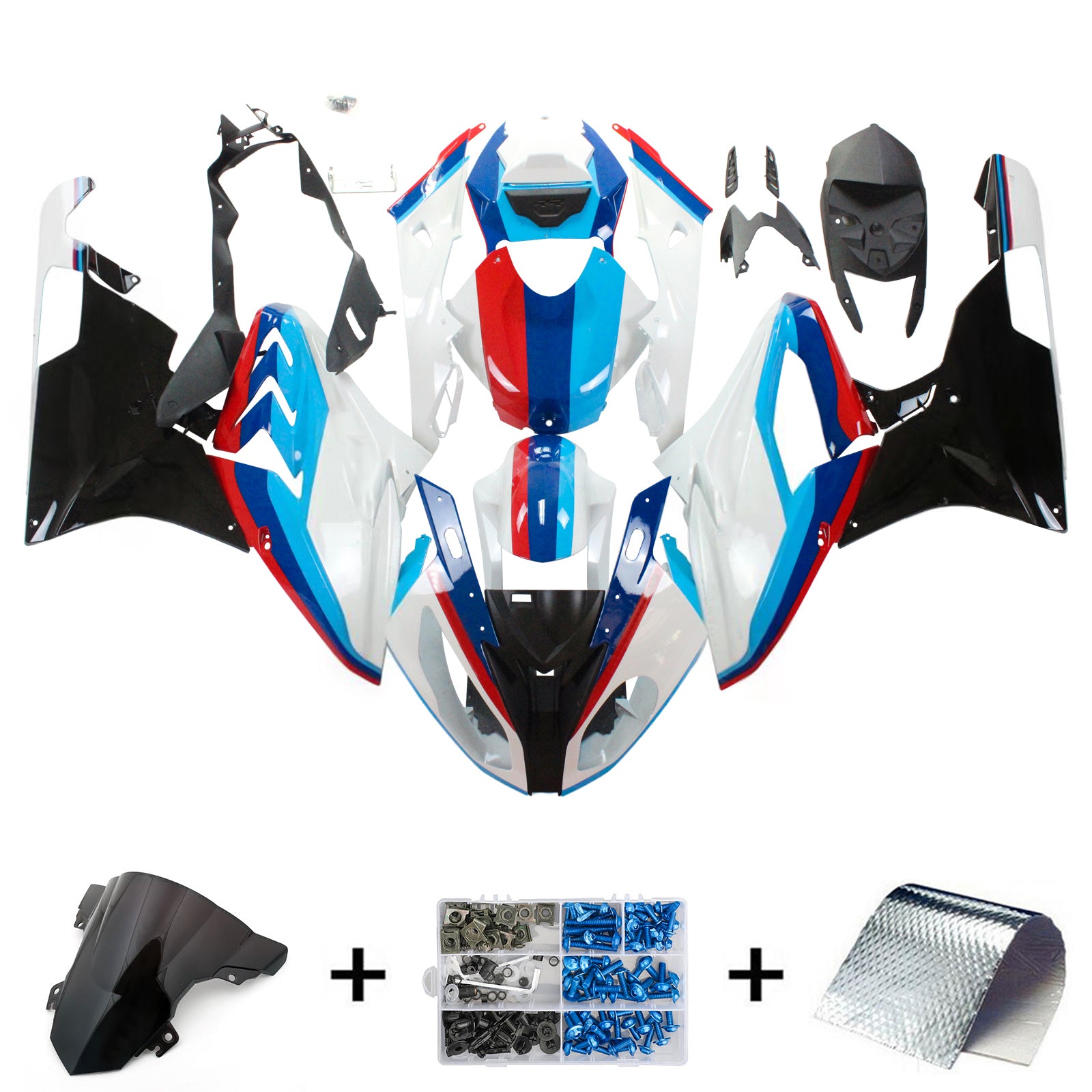 Fairing Kit For BMW S1000RR 2015-2016 Bodywork Plastic ABS Generic