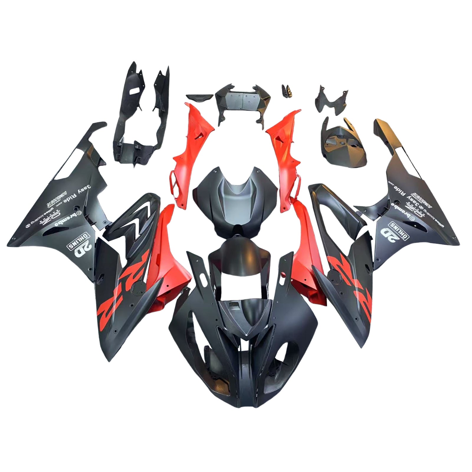 Amotopart BMW S1000RR 2015-2016 Fairing Kit Bodywork Plastic ABS