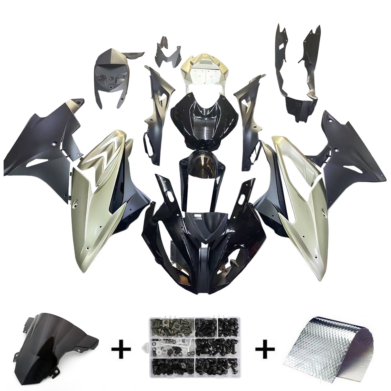 Amotopart BMW S1000RR 2015-2016 Fairing Kit Bodywork Plastic ABS