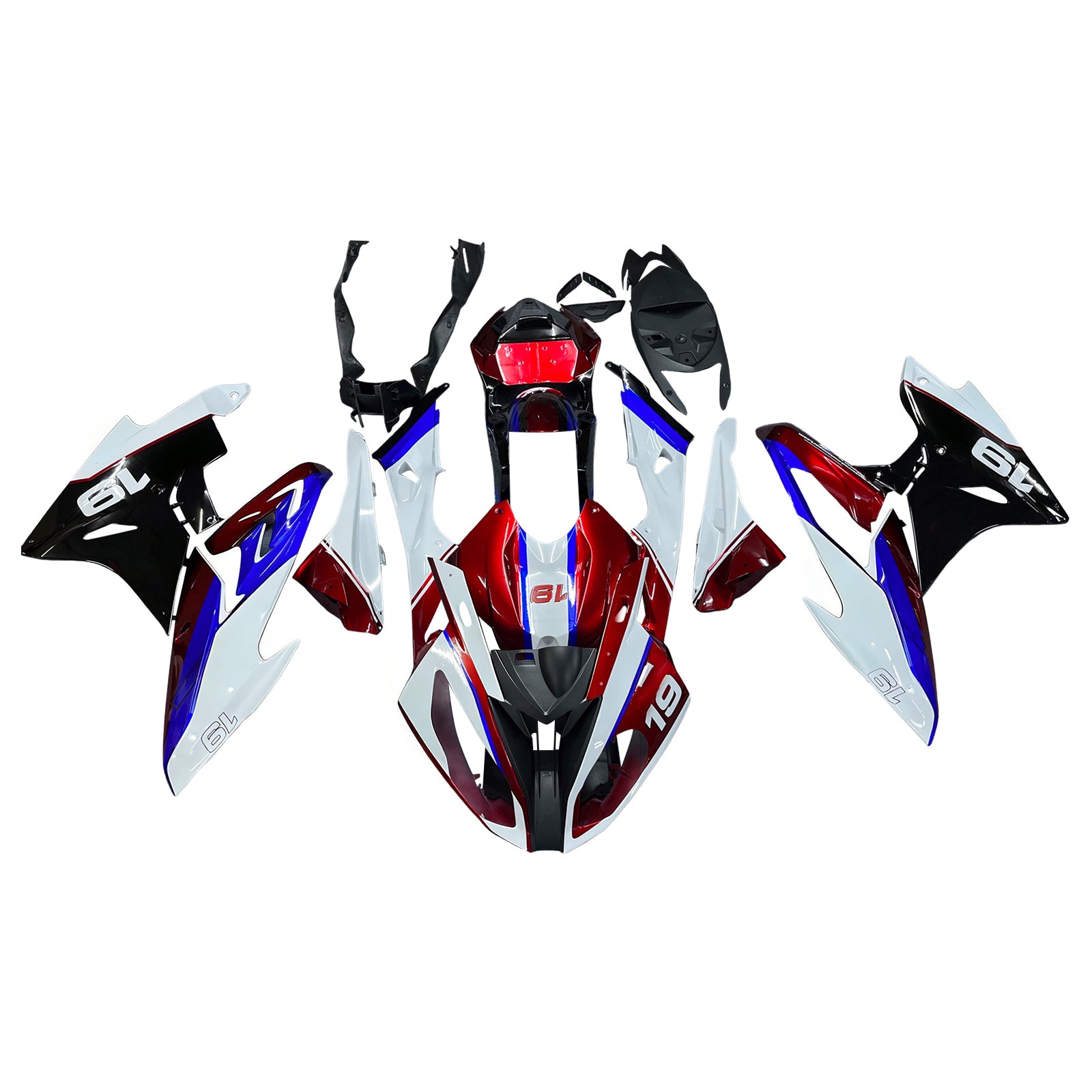 Amotopart BMW S1000RR 2015-2016 Fairing Kit Bodywork Plastic ABS