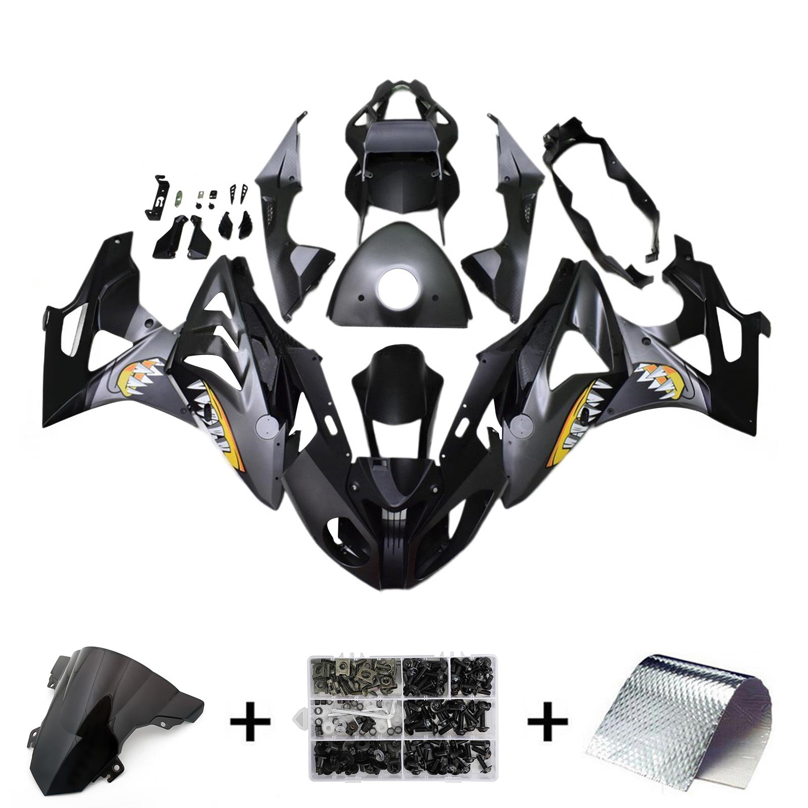 Amotopart BMW S1000RR 2015-2016 Fairing Kit Bodywork Plastic ABS