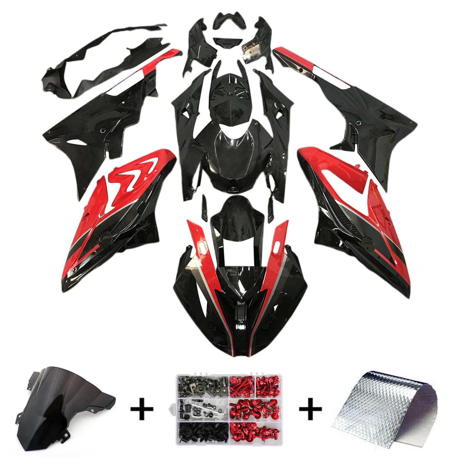 Amotopart BMW S1000RR 2015-2016 Fairing Kit Bodywork Plastic ABS