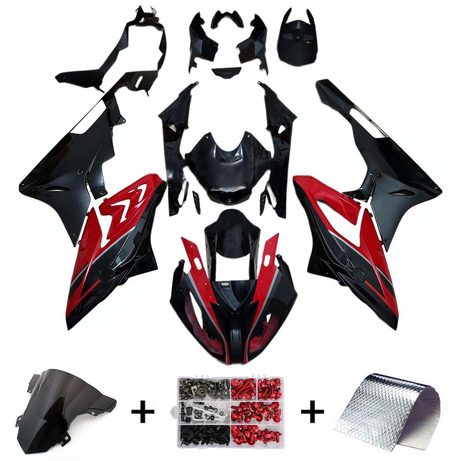 Amotopart BMW S1000RR 2015-2016 Fairing Kit Bodywork Plastic ABS