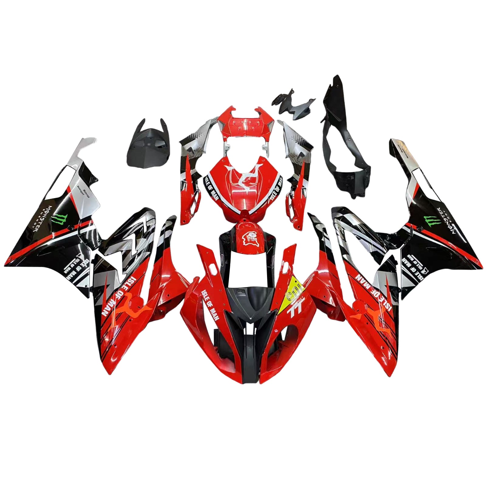 Amotopart BMW S1000RR 2015-2016 Fairing Kit Bodywork Plastic ABS