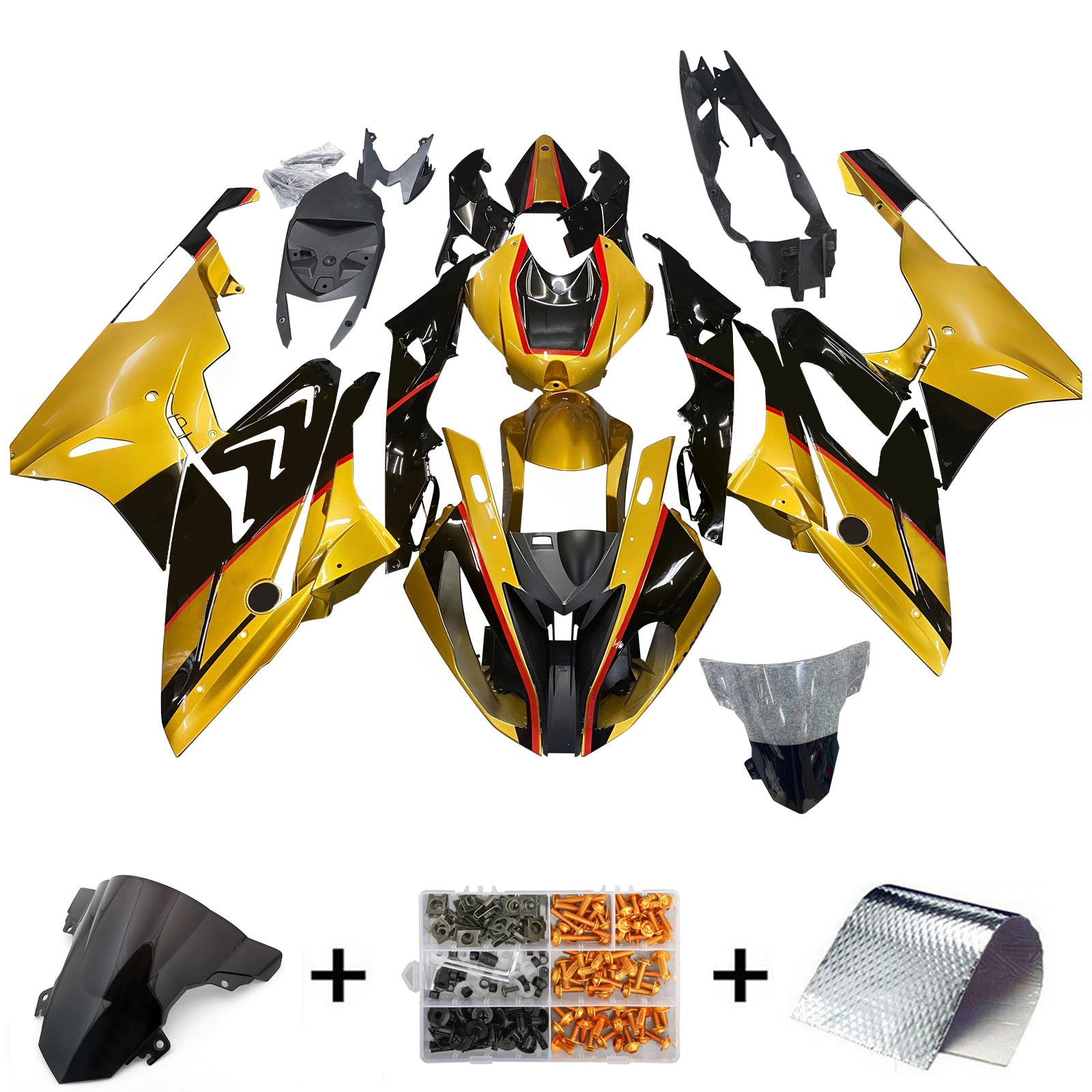 BMW S1000RR 2015-2016 Fairing Kit Bodywork Plastic ABS