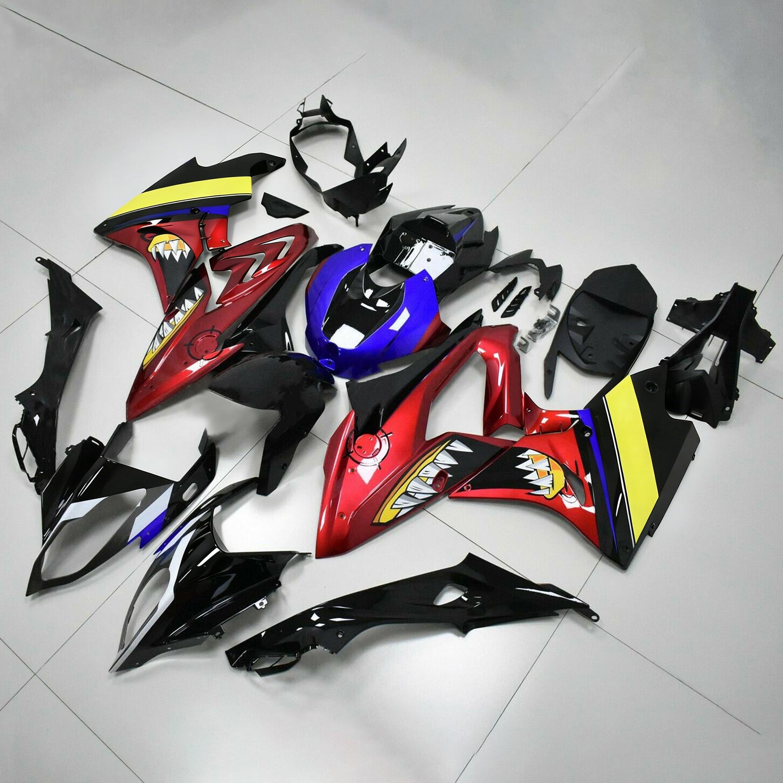 BMW S1000RR 2017-2018 제네릭용 플라스틱 ABS 주입 페어링 키트
