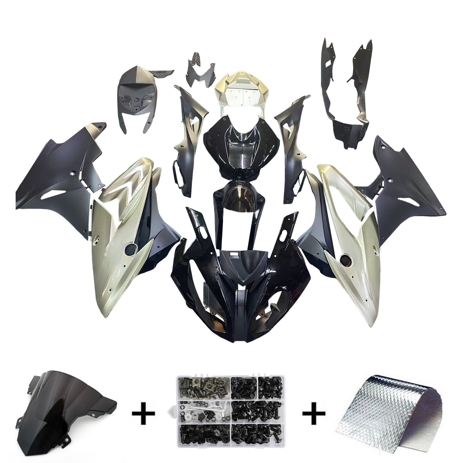 Amotopart BMW S1000RR 2017-2018 Fairing Kit Bodywork Plastic ABS
