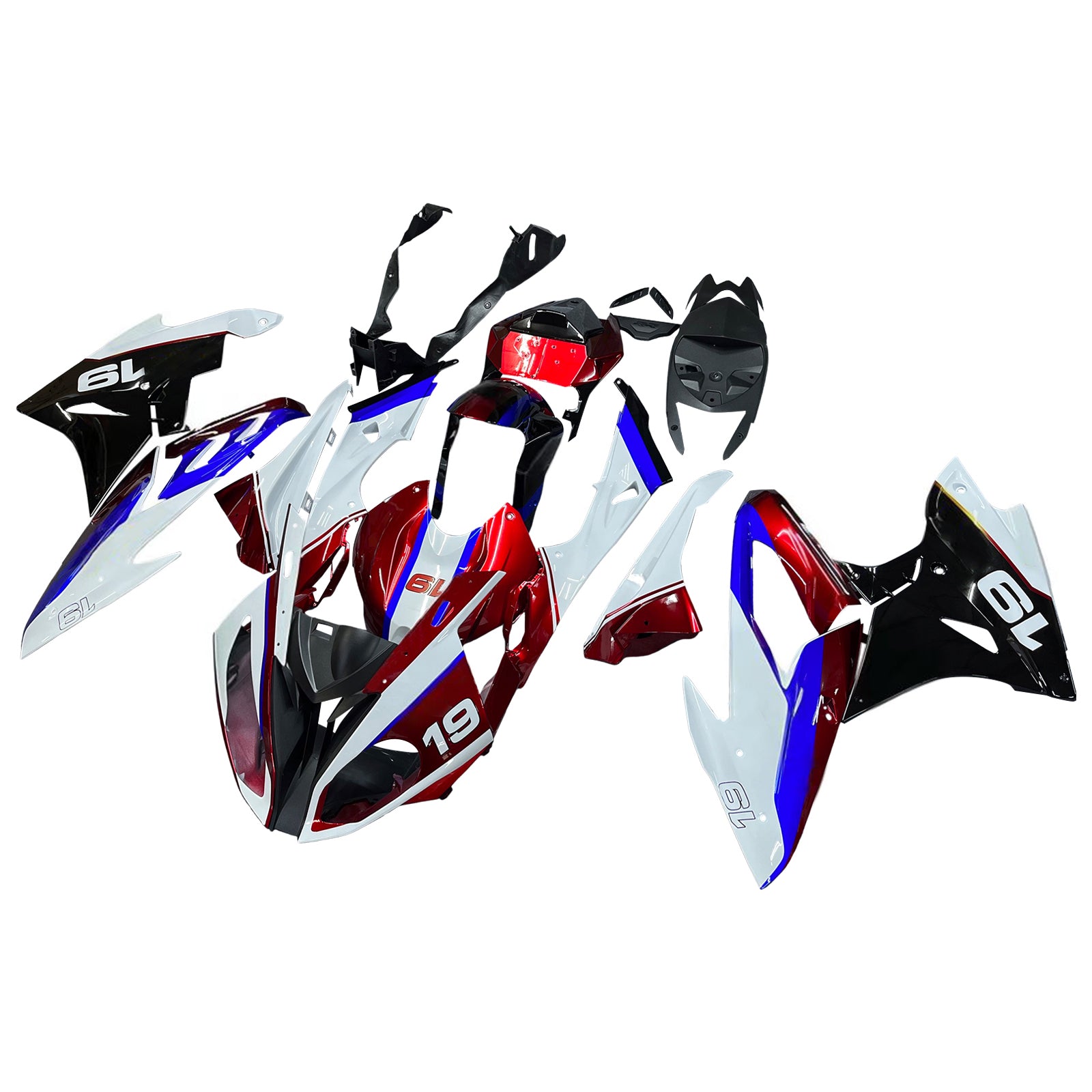 아모토파트 BMW S1000RR 2017-2018 페어링 키트 차체 플라스틱 ABS