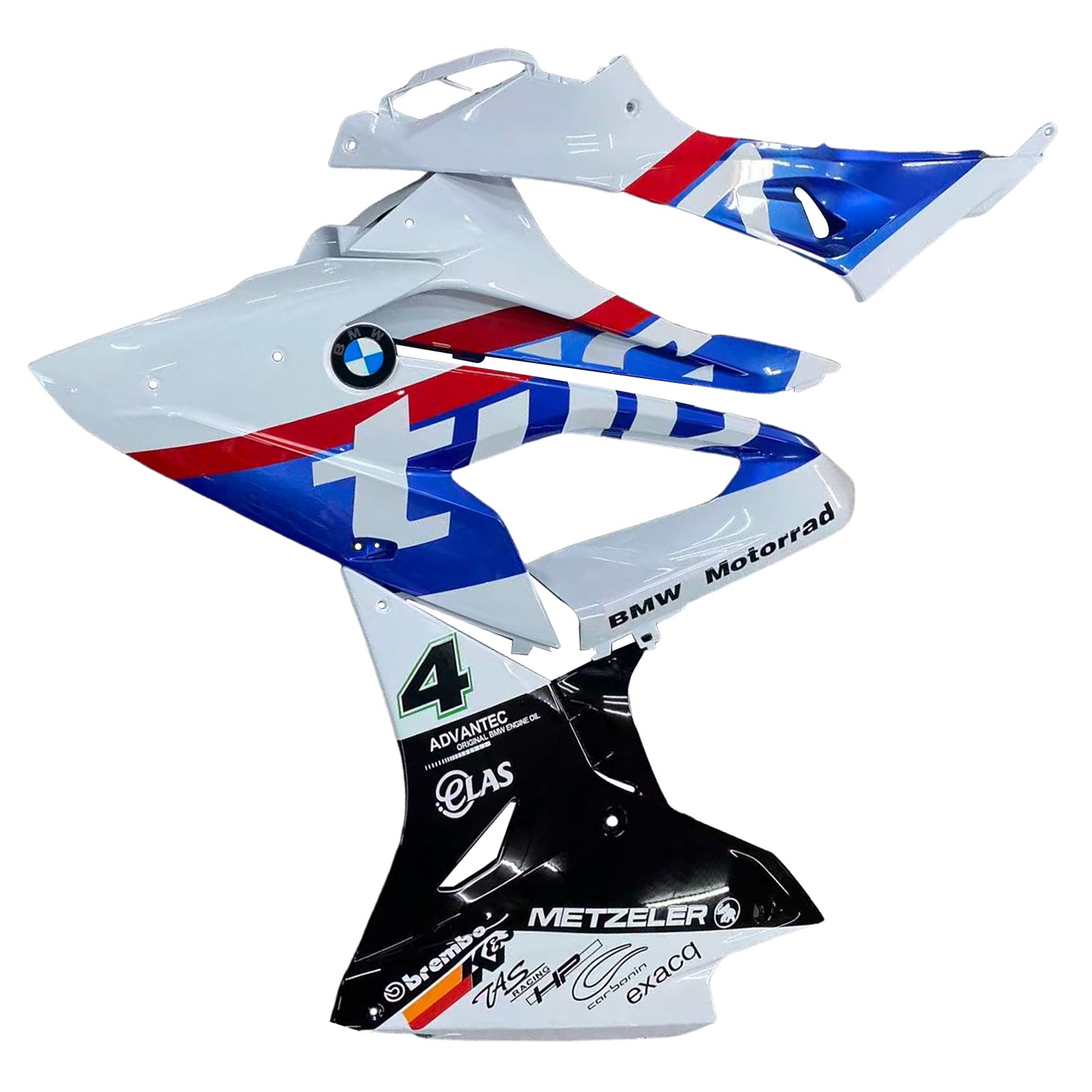 Amotopart BMW S1000RR 2017-2018 Fairing Kit Bodywork Plastic ABS