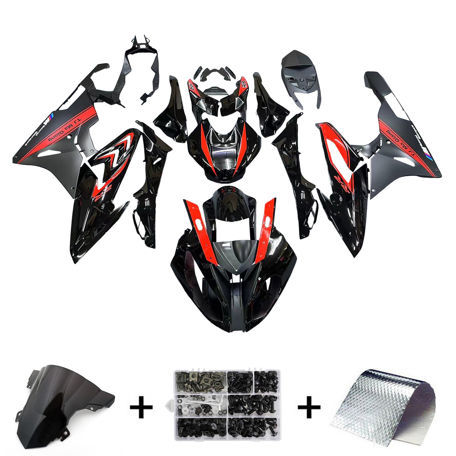 Amotopart BMW S1000RR 2017-2018 Fairing Kit Bodywork Plastic ABS