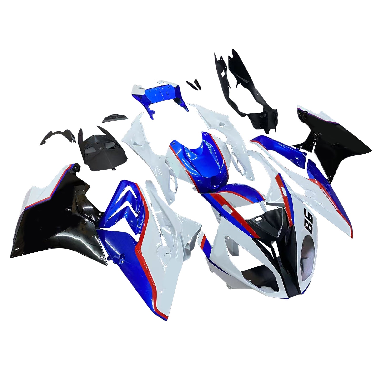 Amotopart BMW S1000RR 2017-2018 Fairing Kit Bodywork Plastic ABS