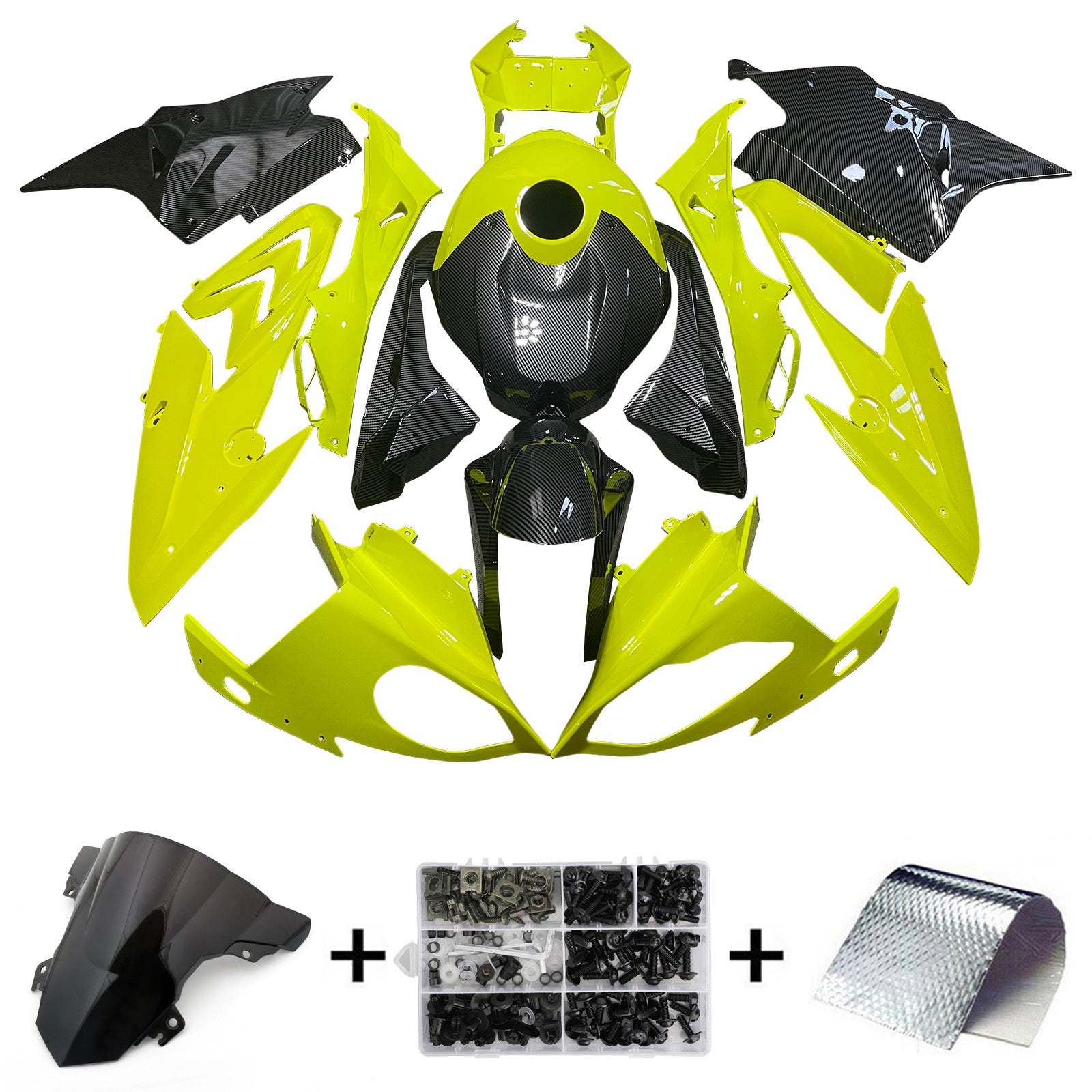 Injection Fairing Kit Bodywork Plastic ABS fit For BMW S1000RR 2017-2018