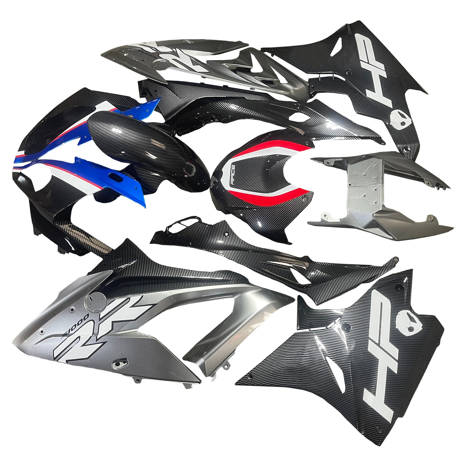Injection Fairing Kit Bodywork Plastic ABS fit For 2017-2018 BMW S1000RR