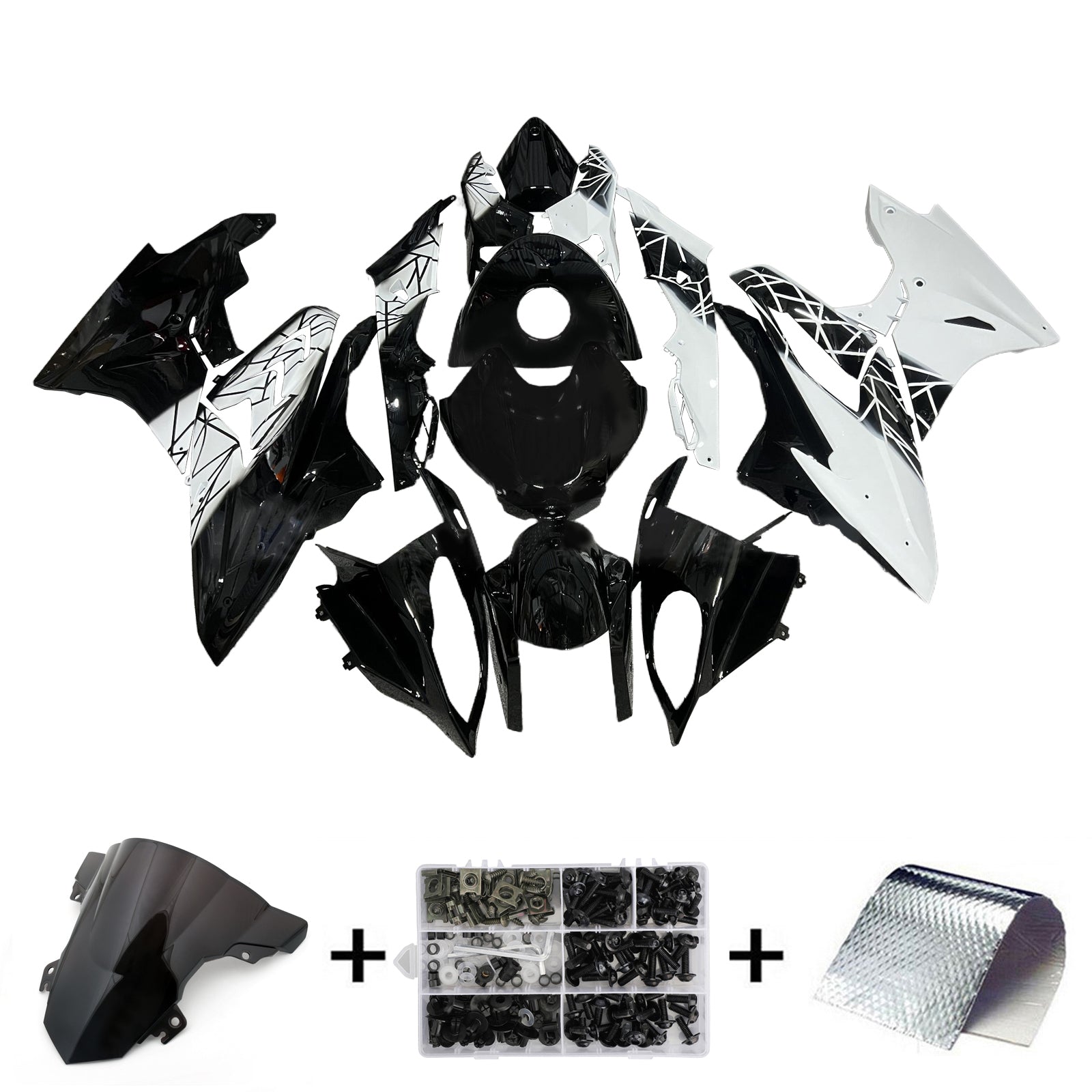 Injection Fairing Kit Bodywork Plastic ABS fit For BMW S1000RR 2017-2018