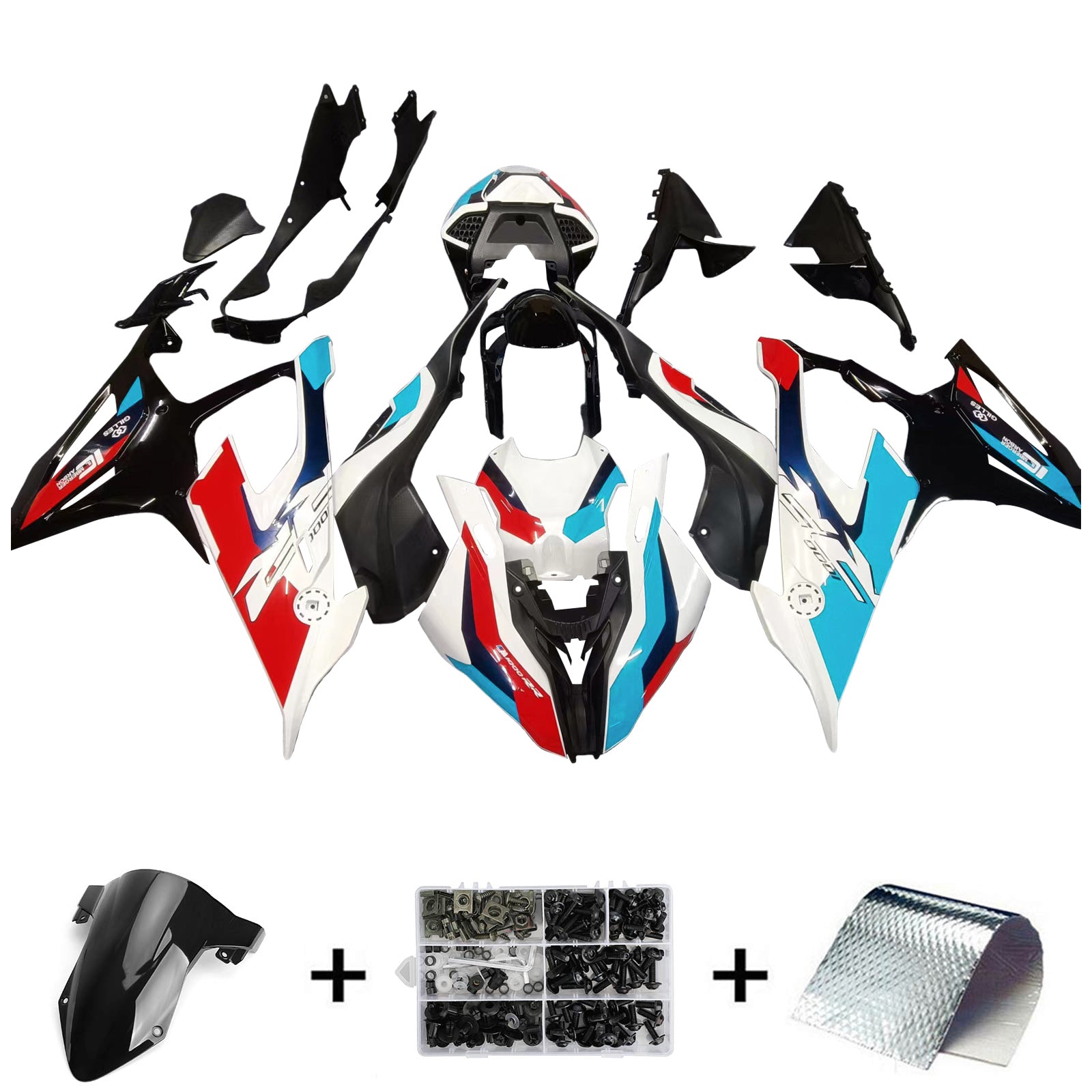 Kit Carenado Para BMW S1000RR 2019-2022 Genérico