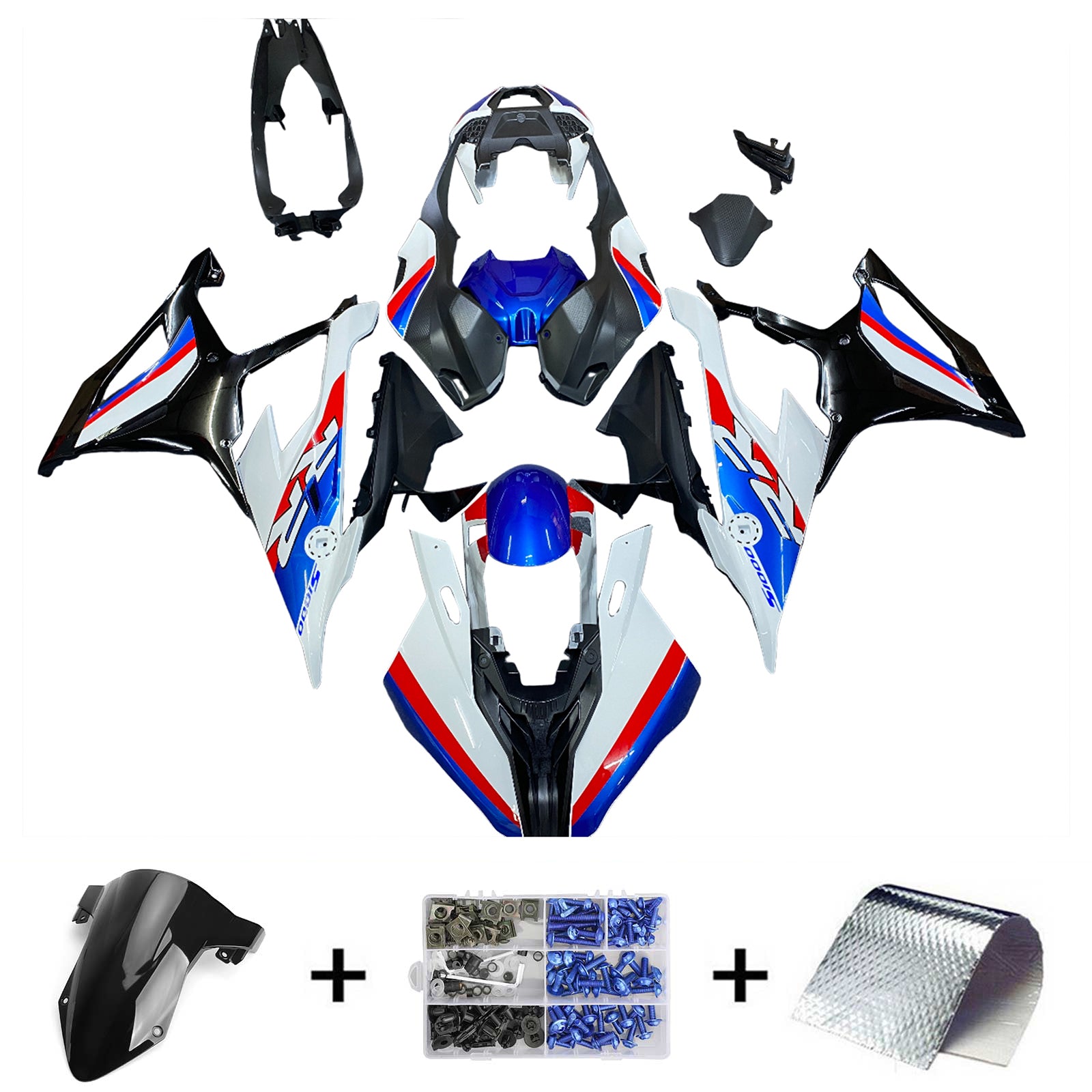 Kit Carenado Para BMW S1000RR 2019-2022 Genérico