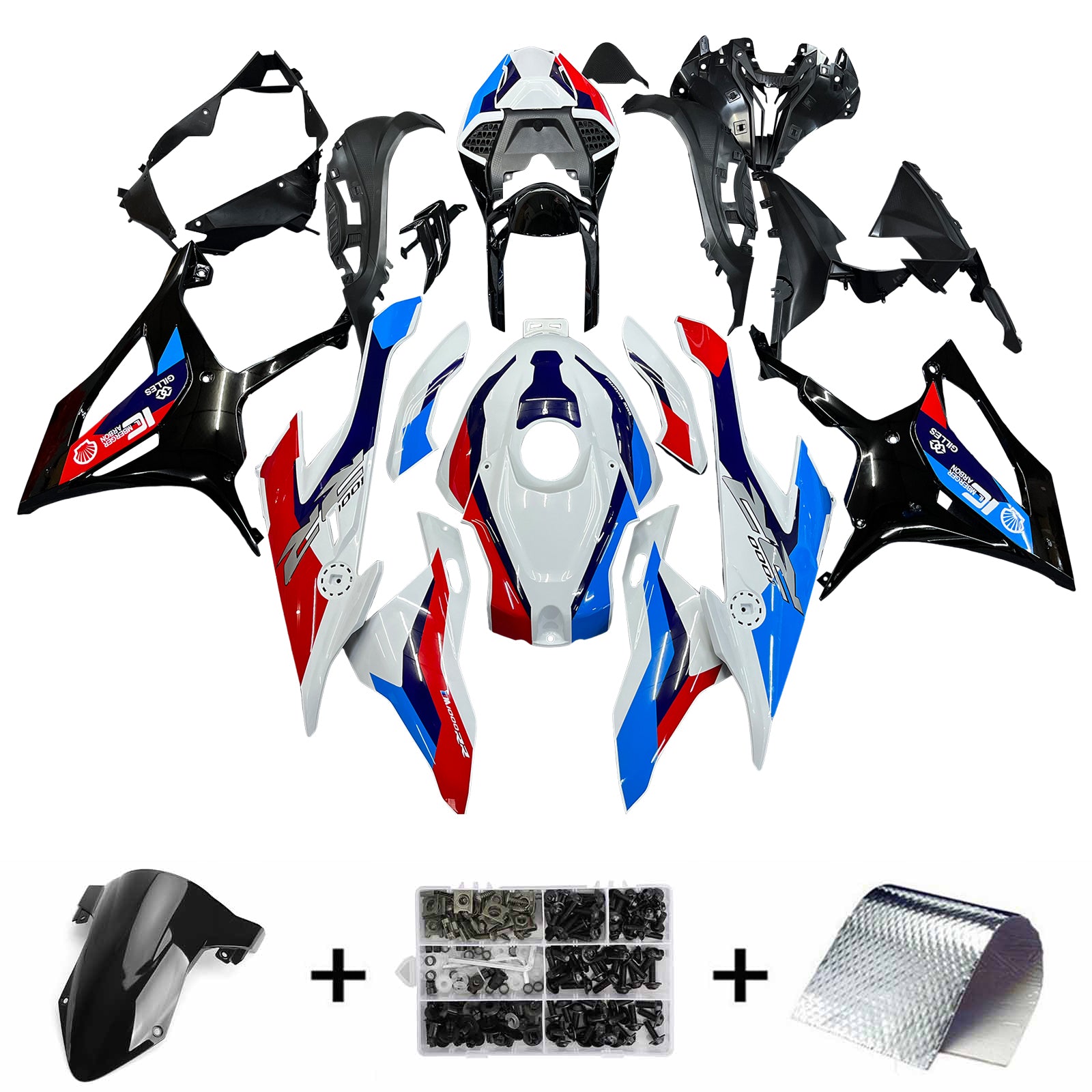 Kit Carenado Para BMW S1000RR 2019-2022 Genérico