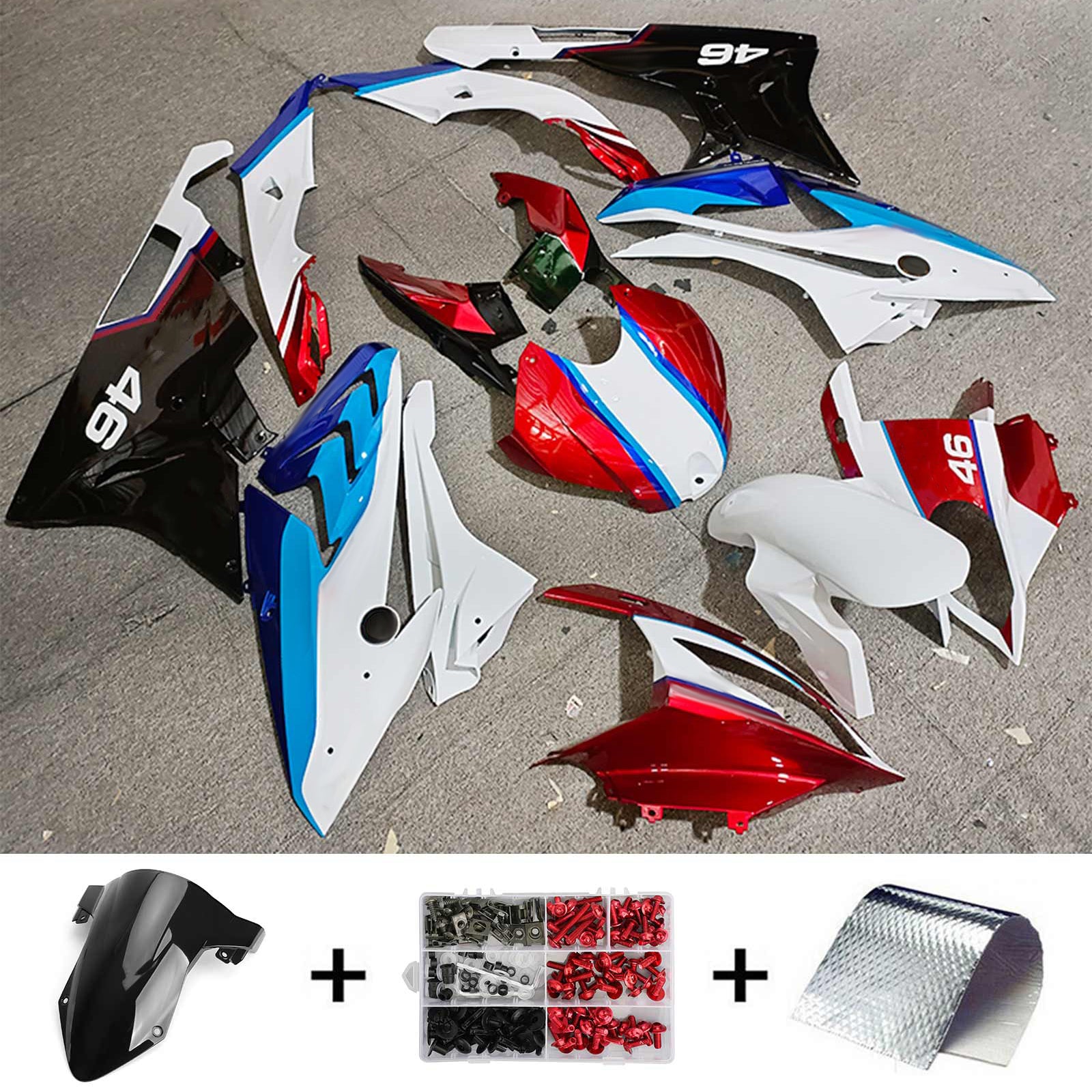Fairing Kit For BMW S1000RR 2019-2022 Generic