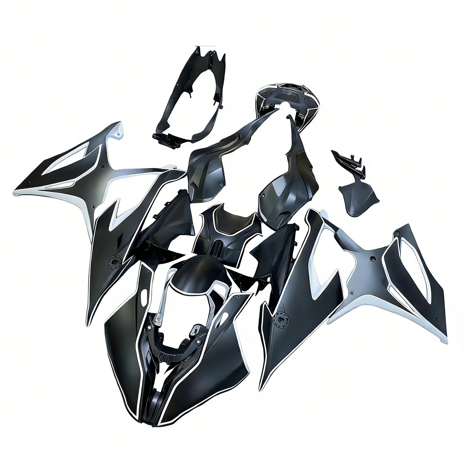 Amotopart BMW M1000RR S1000RR 2019-2022 Fairing Kit Bodywork Plastic ABS