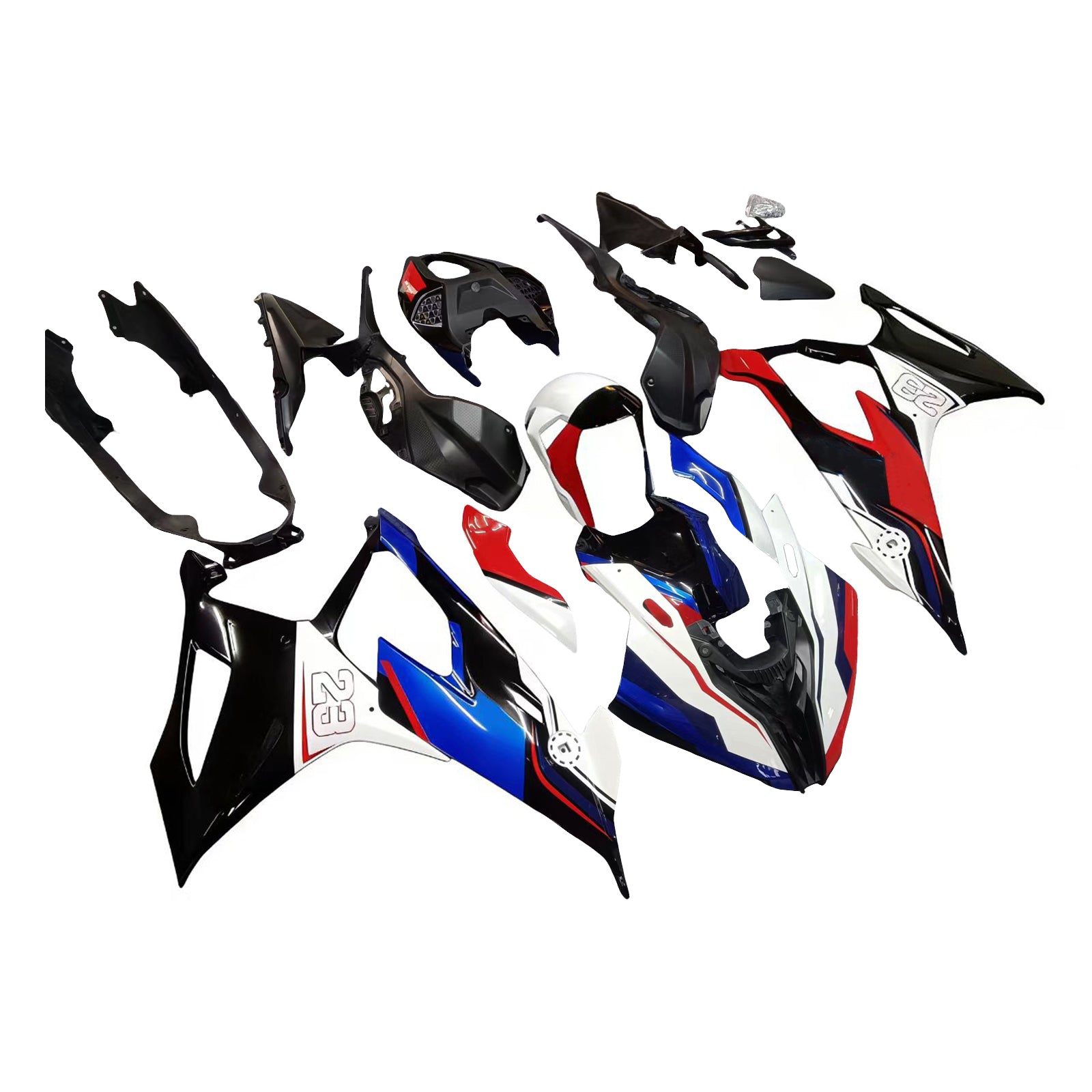 Amotopart BMW M1000RR S1000RR 2019-2022 Fairing Kit Bodywork Plastic ABS