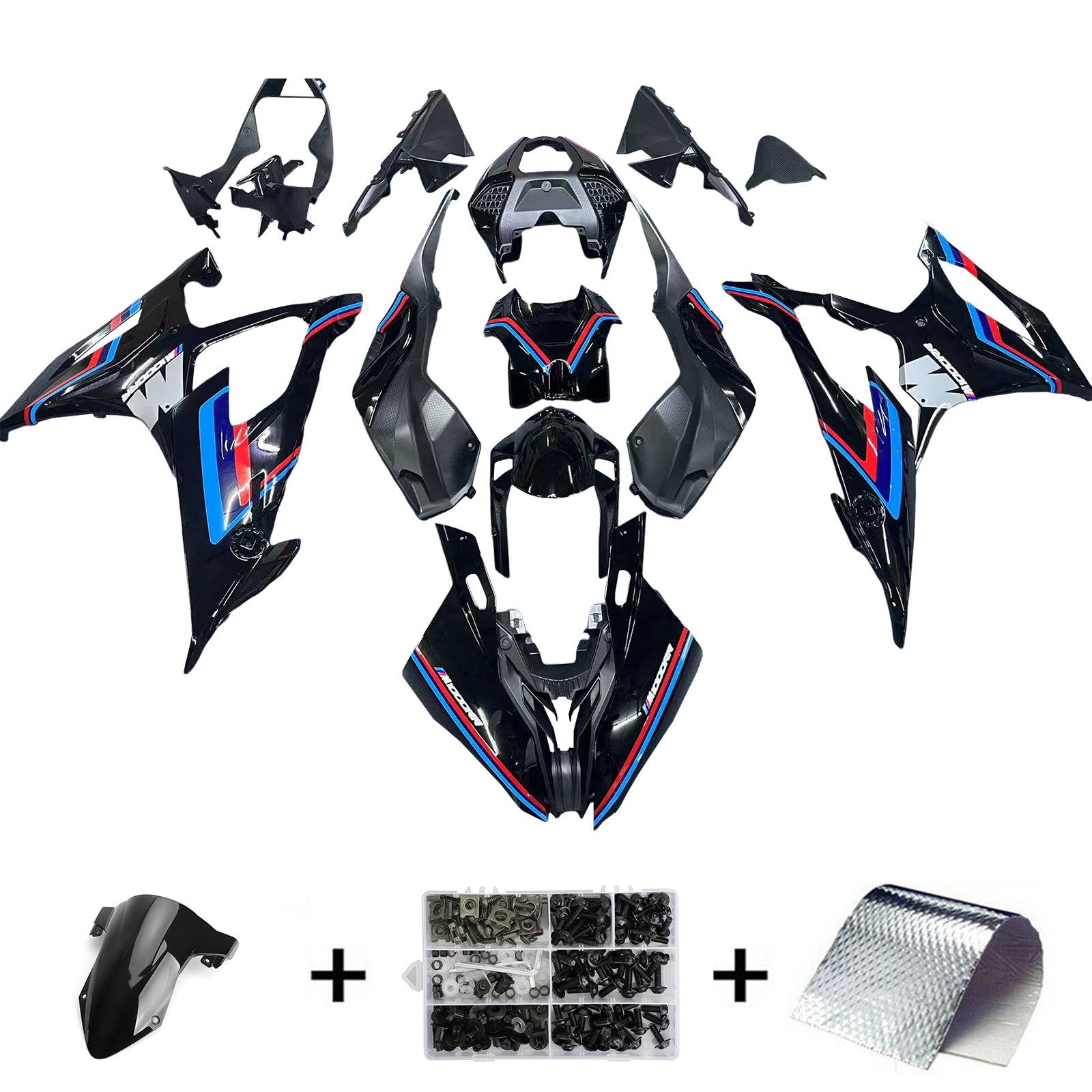 BMW S1000RR 2019-2022 Fairing Kit Bodywork Plastic ABS