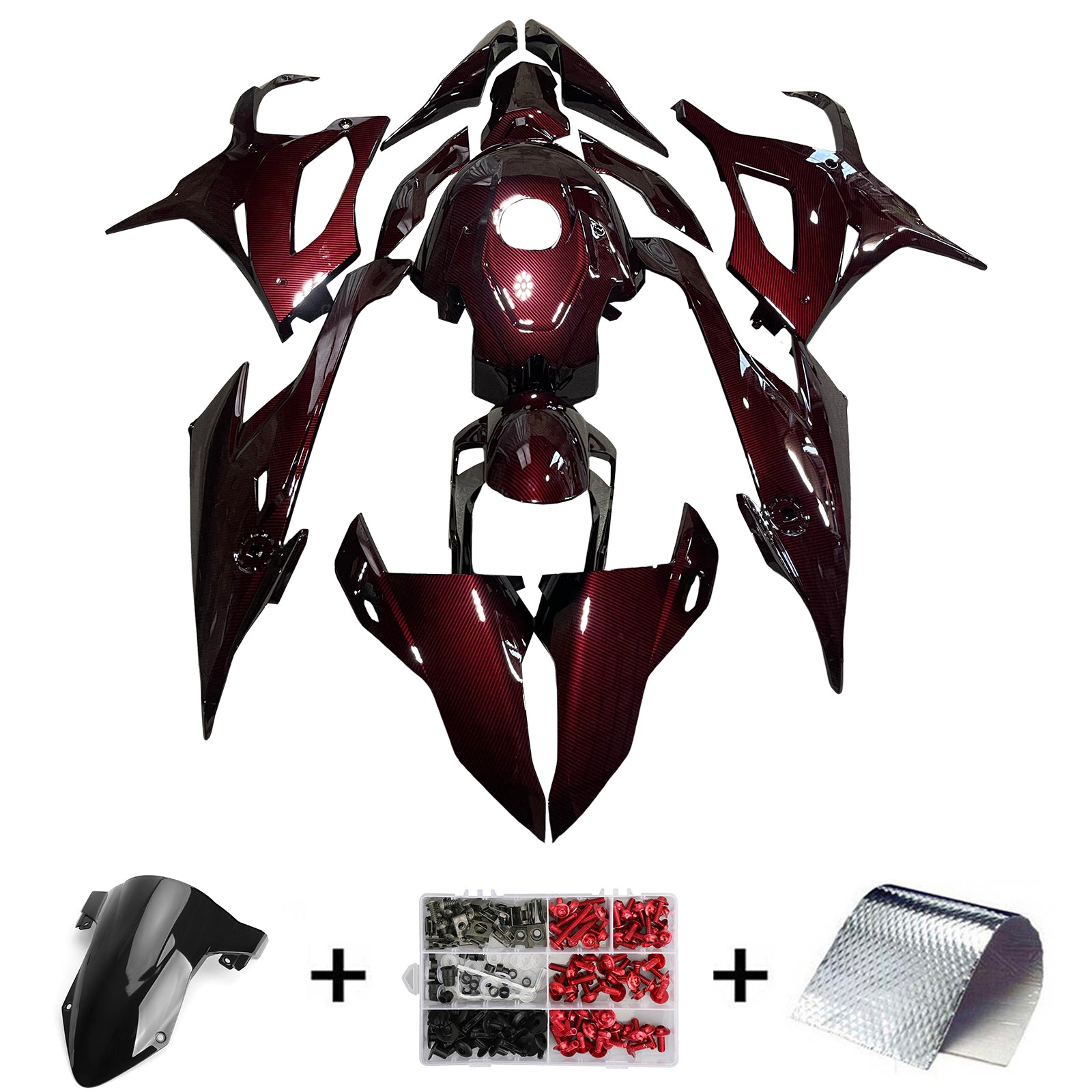 Injection Fairing Kit Bodywork Plastic ABS For 2019-2022 BMW M1000RR S1000RR