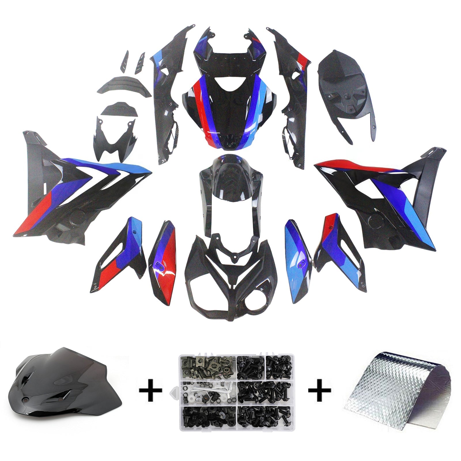 BMW S1000R 2015-2017 페어링 키트 차체 플라스틱 ABS