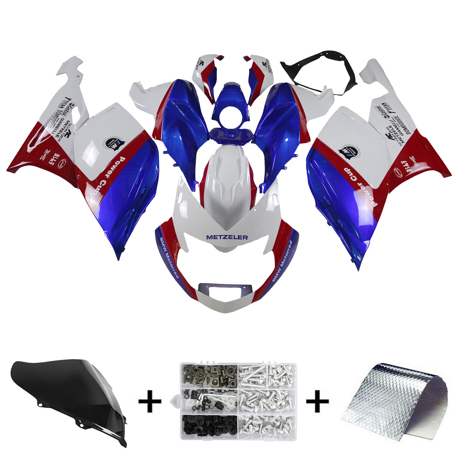 BMW K1200S 2005-2010 Fairing Kit Bodywork Plastic ABS