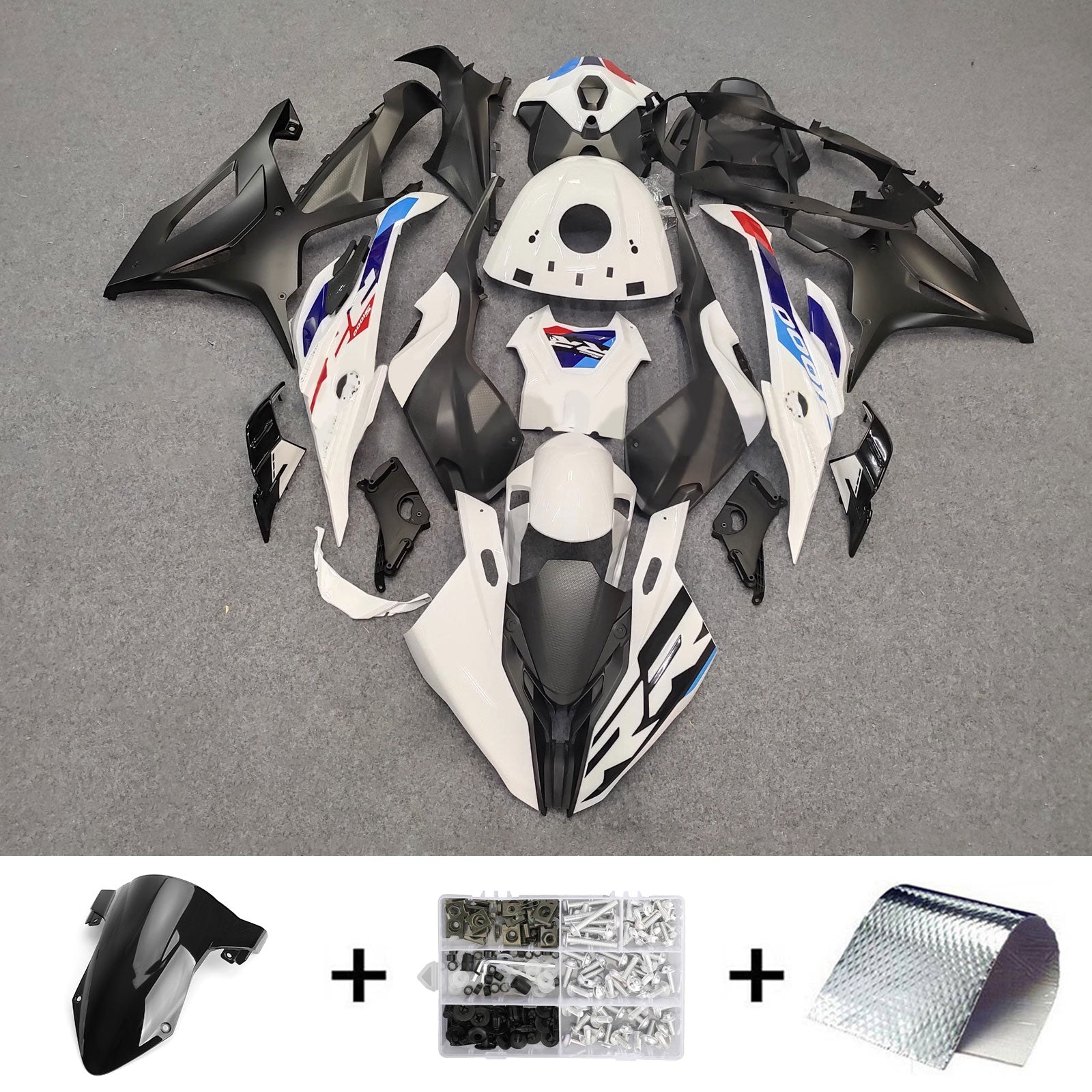 Amotopart BMW S1000RR 2023-2024 Fairing Kit Bodywork Plastic ABS