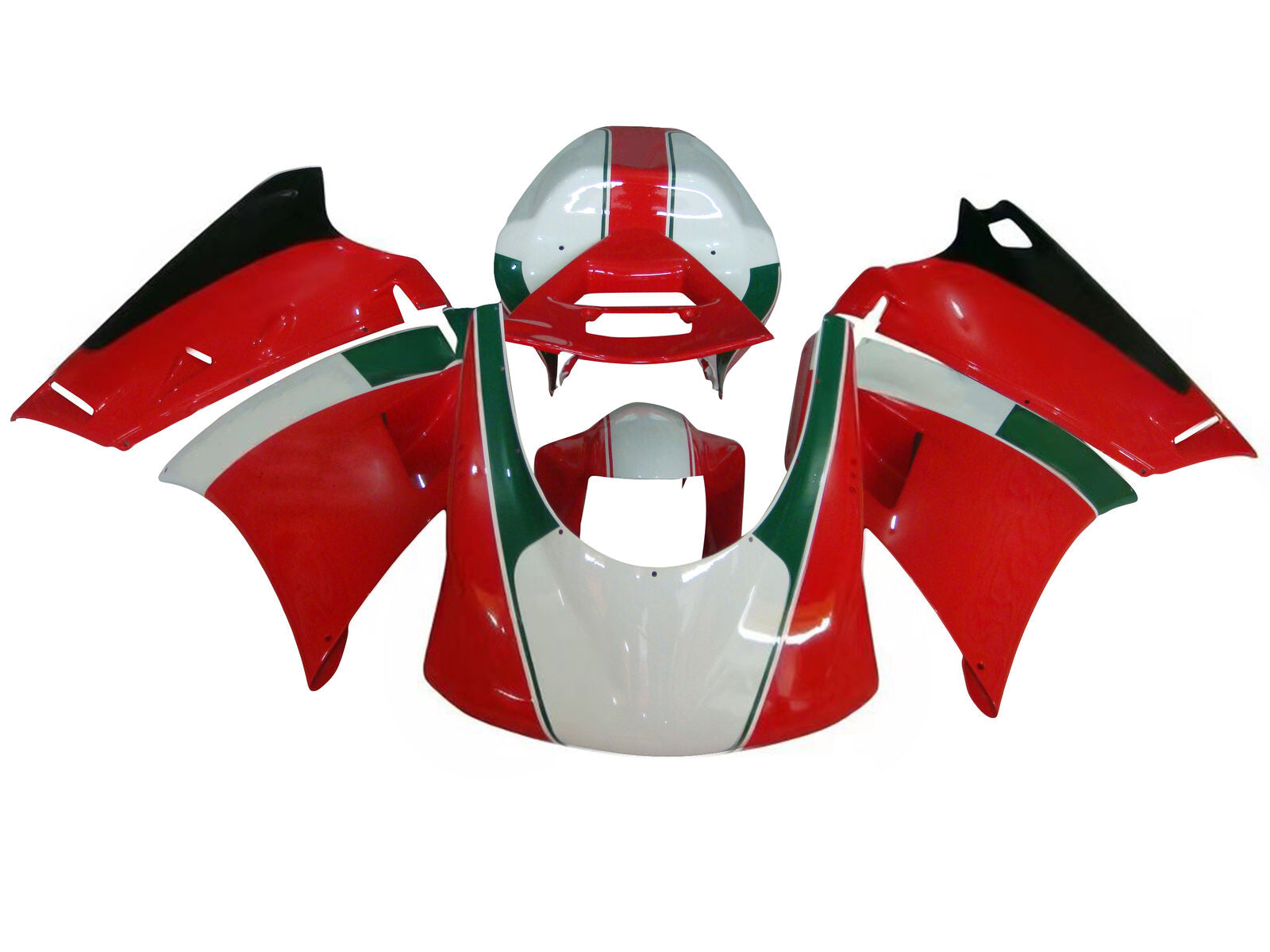 Fairing Kit Bodywork ABS fit For Ducati 996 748 1996-2002 Generic