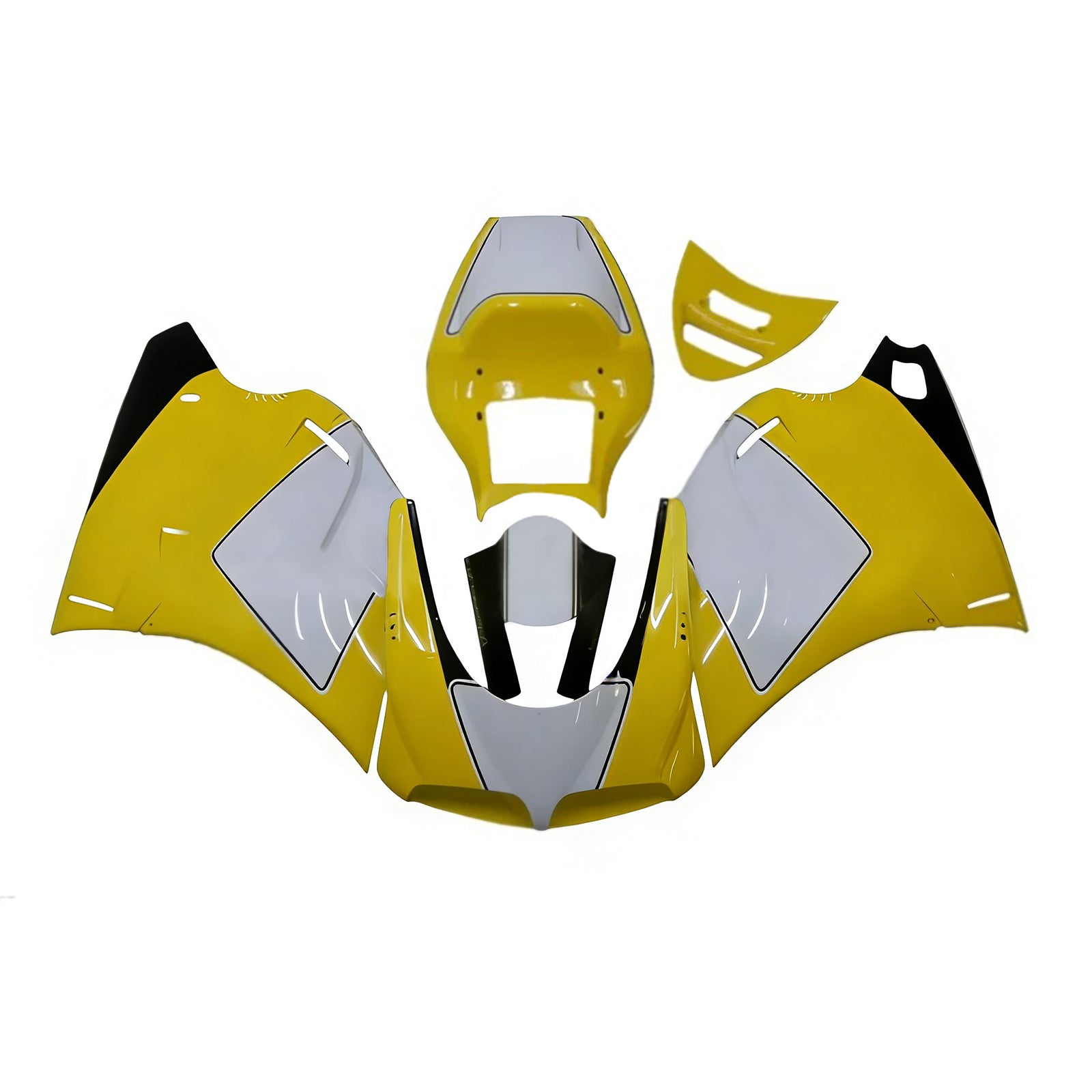 Amotopart Ducati 996 748 1996-2002 Fairing Kit Bodywork ABS