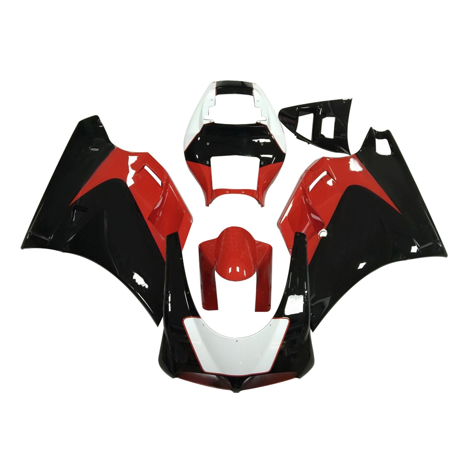 Amotopart Ducati 996 748 1996-2002 Fairing Kit Bodywork ABS