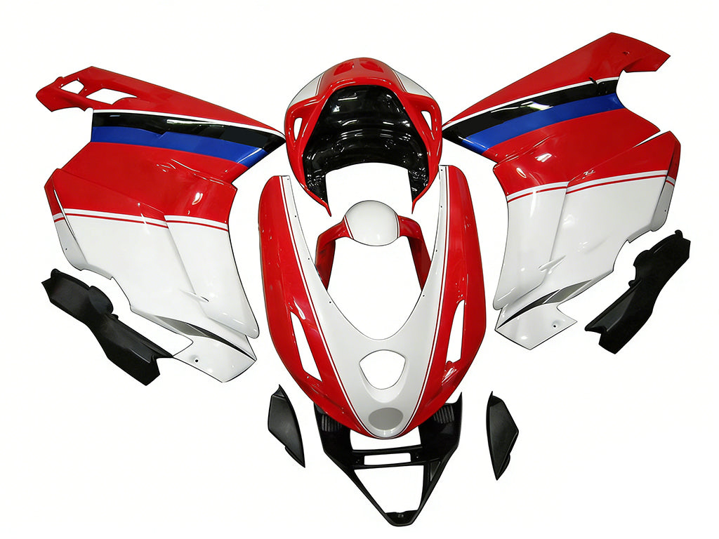 Fairings for 2003-2004 Ducati 999 Red & White Xerox  Generic
