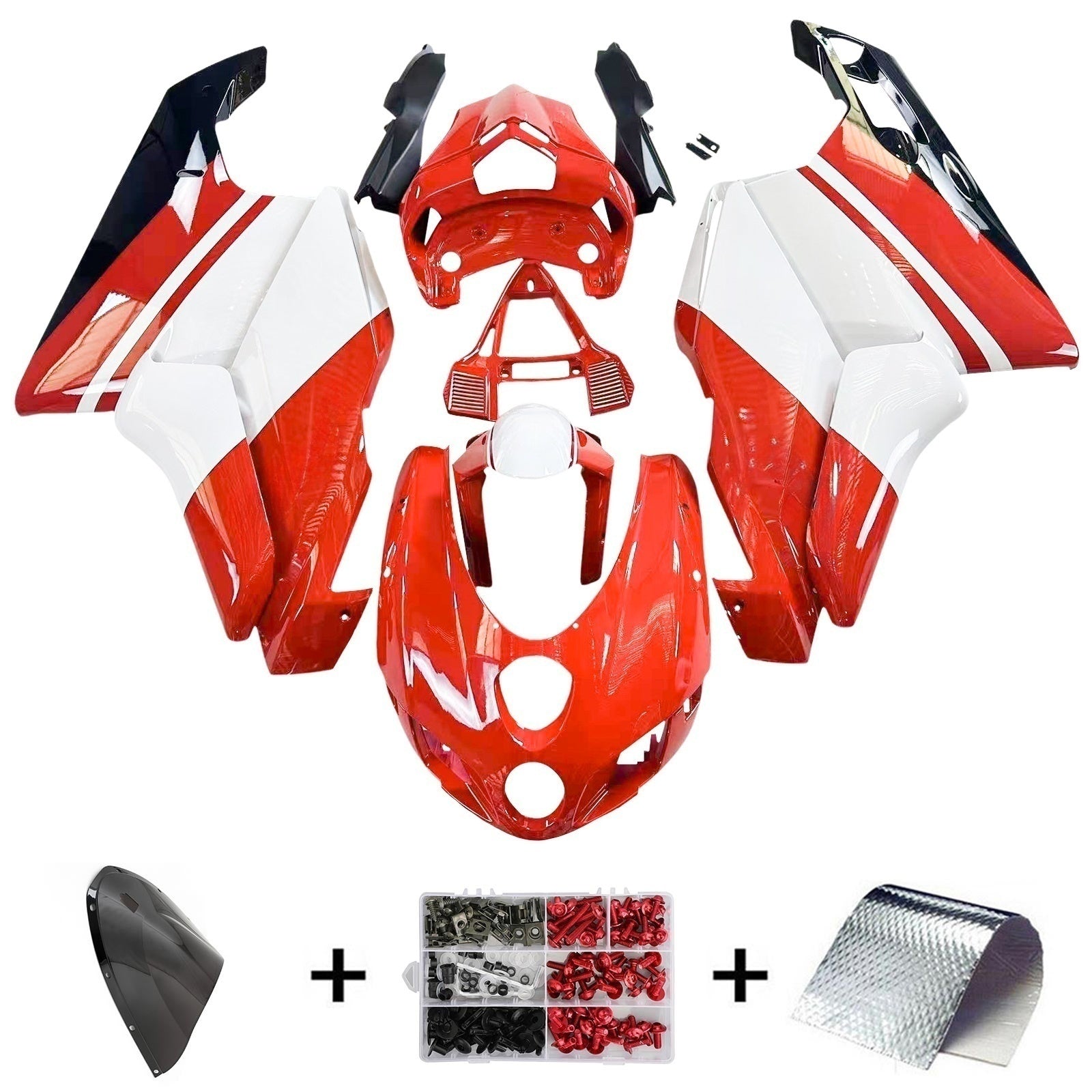 Fairing Kit Bodywork ABS fit For Ducati 999 749 2003 2004
