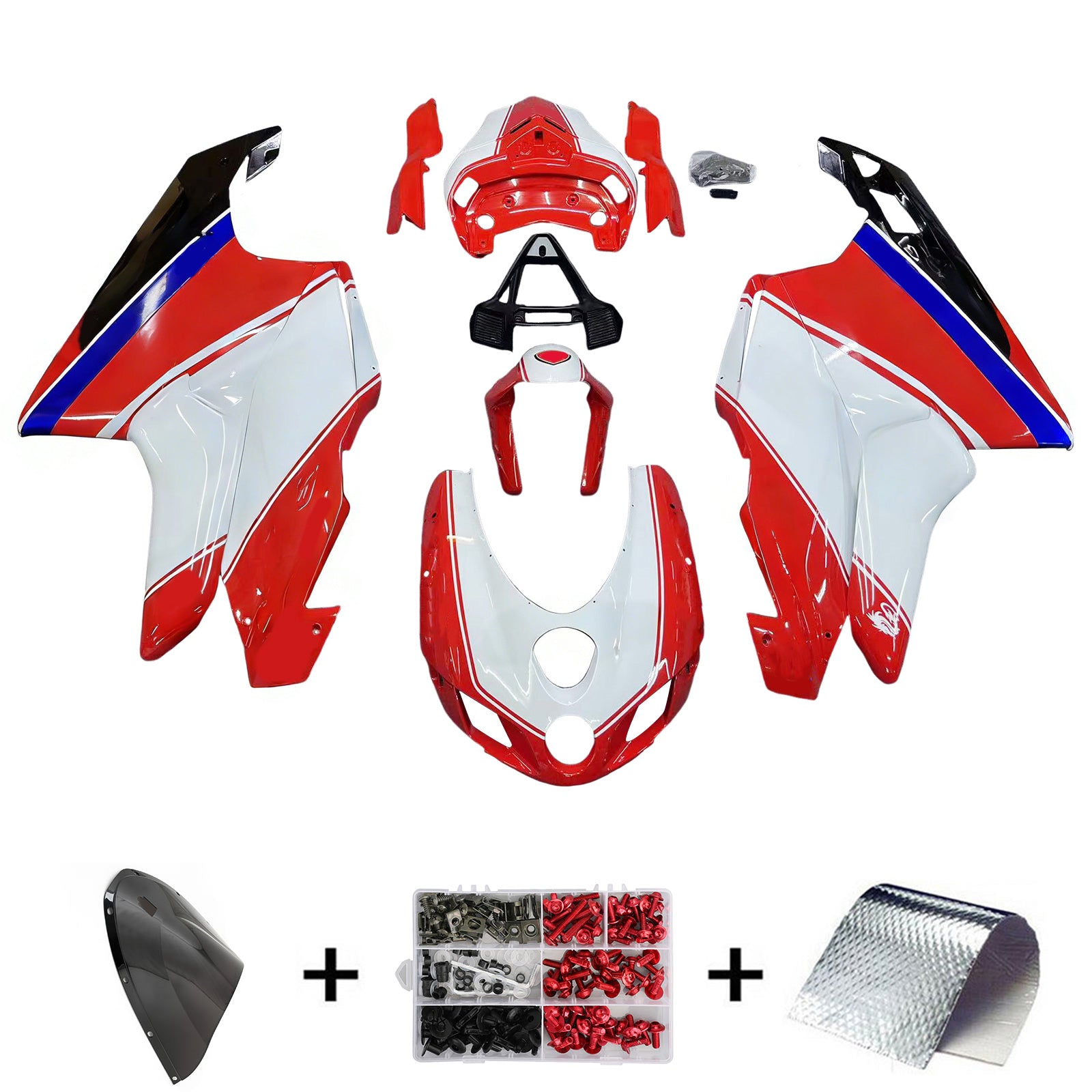 Ducati 999 749 2005 2006 Fairing Kit Bodywork ABS