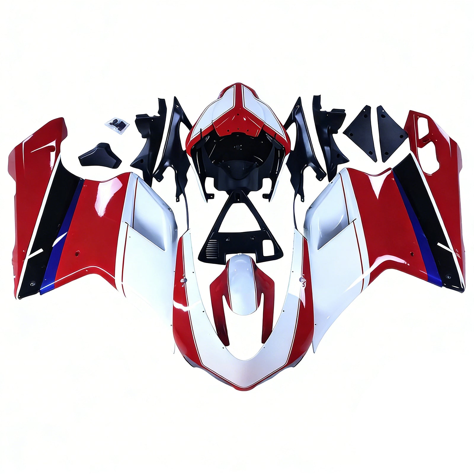 2007-2012년형 두카티 1098 1198 848 레드 제록스 제네릭 페어링