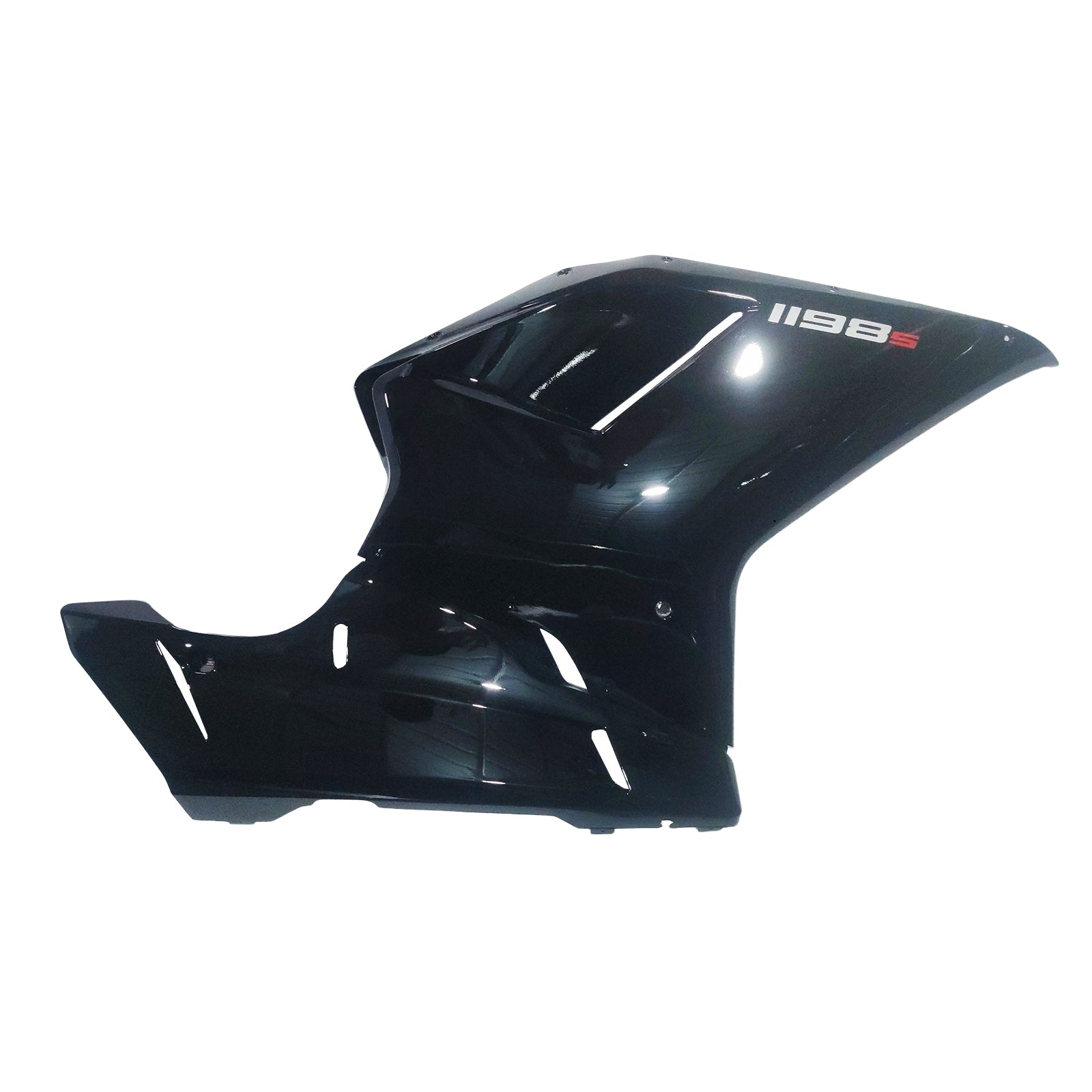 Fairings for 2007-2012 Ducati 1098 1198 848 Black 1198  Generic