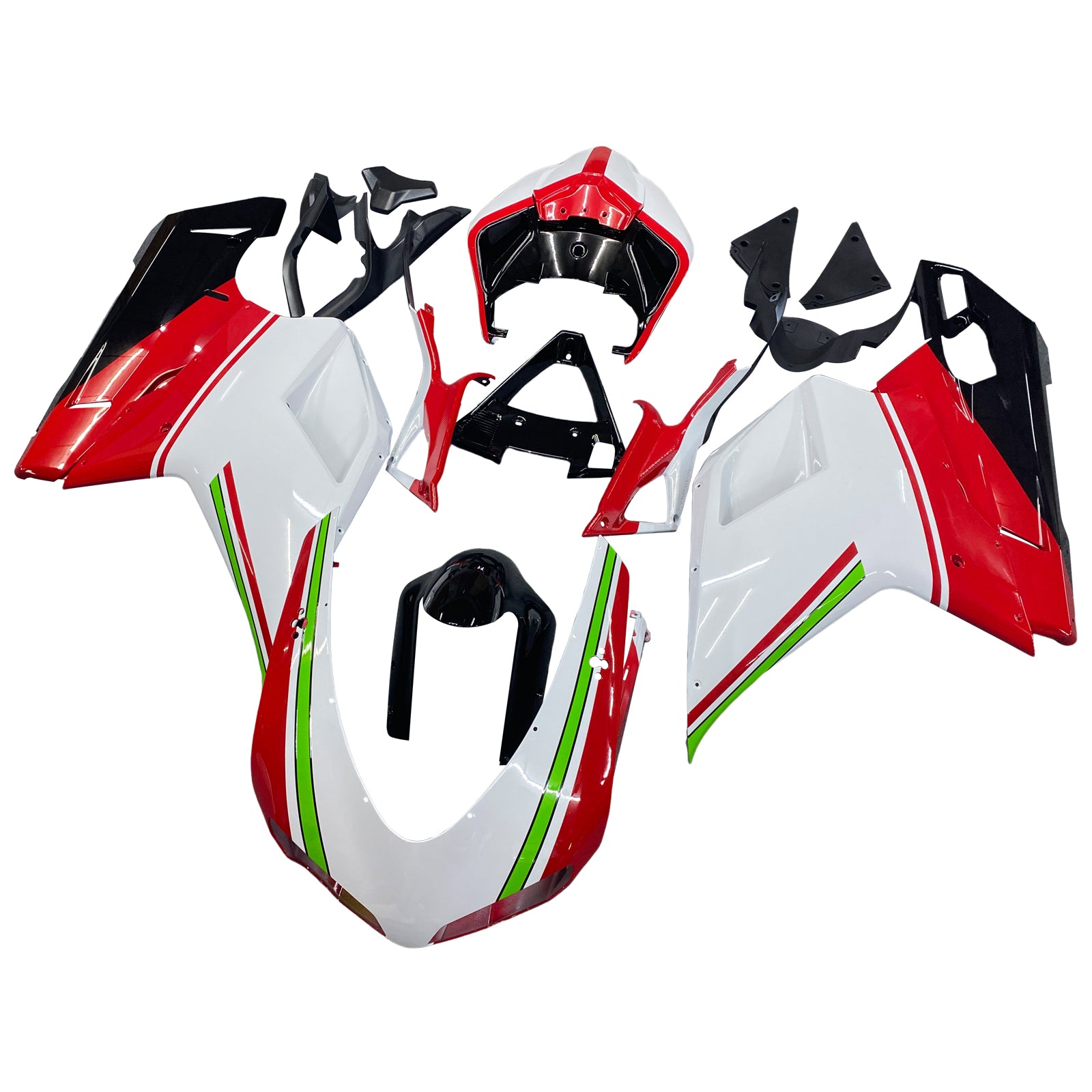 Fairing Kit Bodywork ABS fit For Ducati 1098 1198 848 2007-2011 Generic