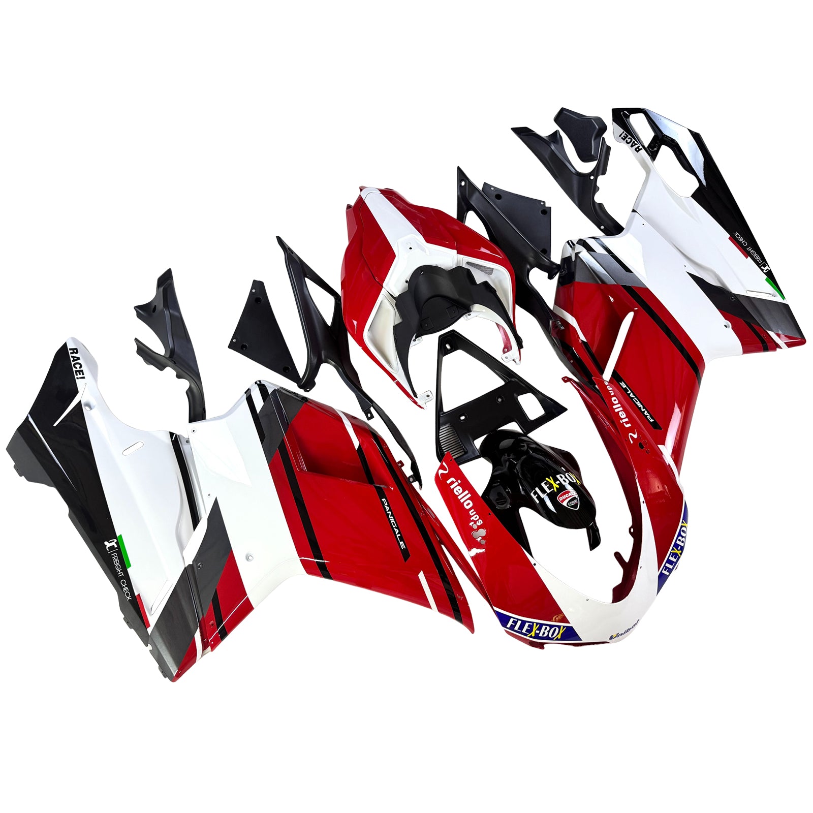 Fairing Kit Bodywork ABS fit For Ducati 1098 1198 848 2007-2011 Generic