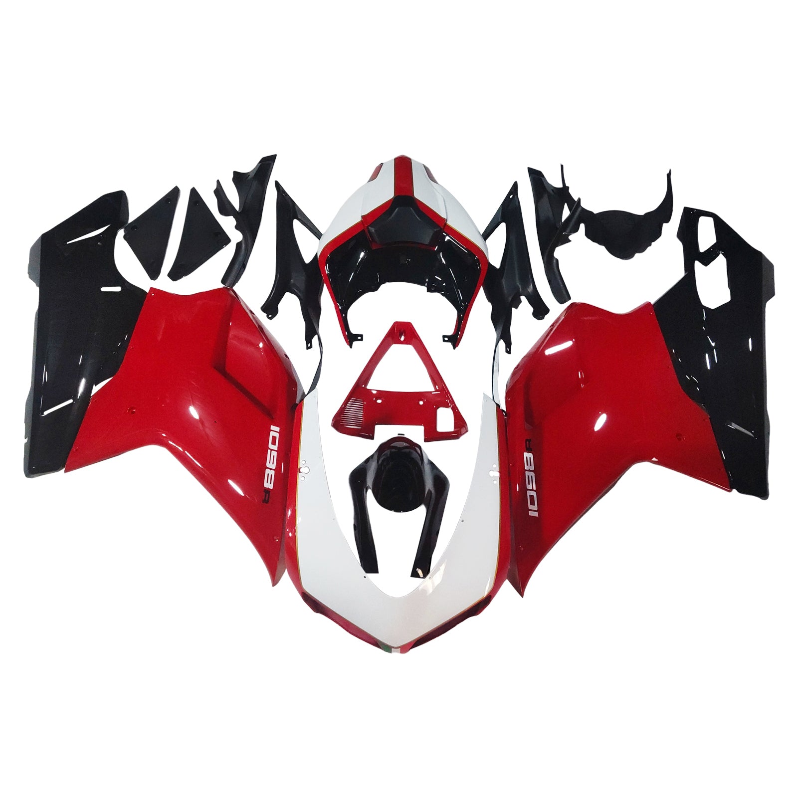 Ducati 1098 1198 848 2007-2011 Fairing Kit Bodywork ABS