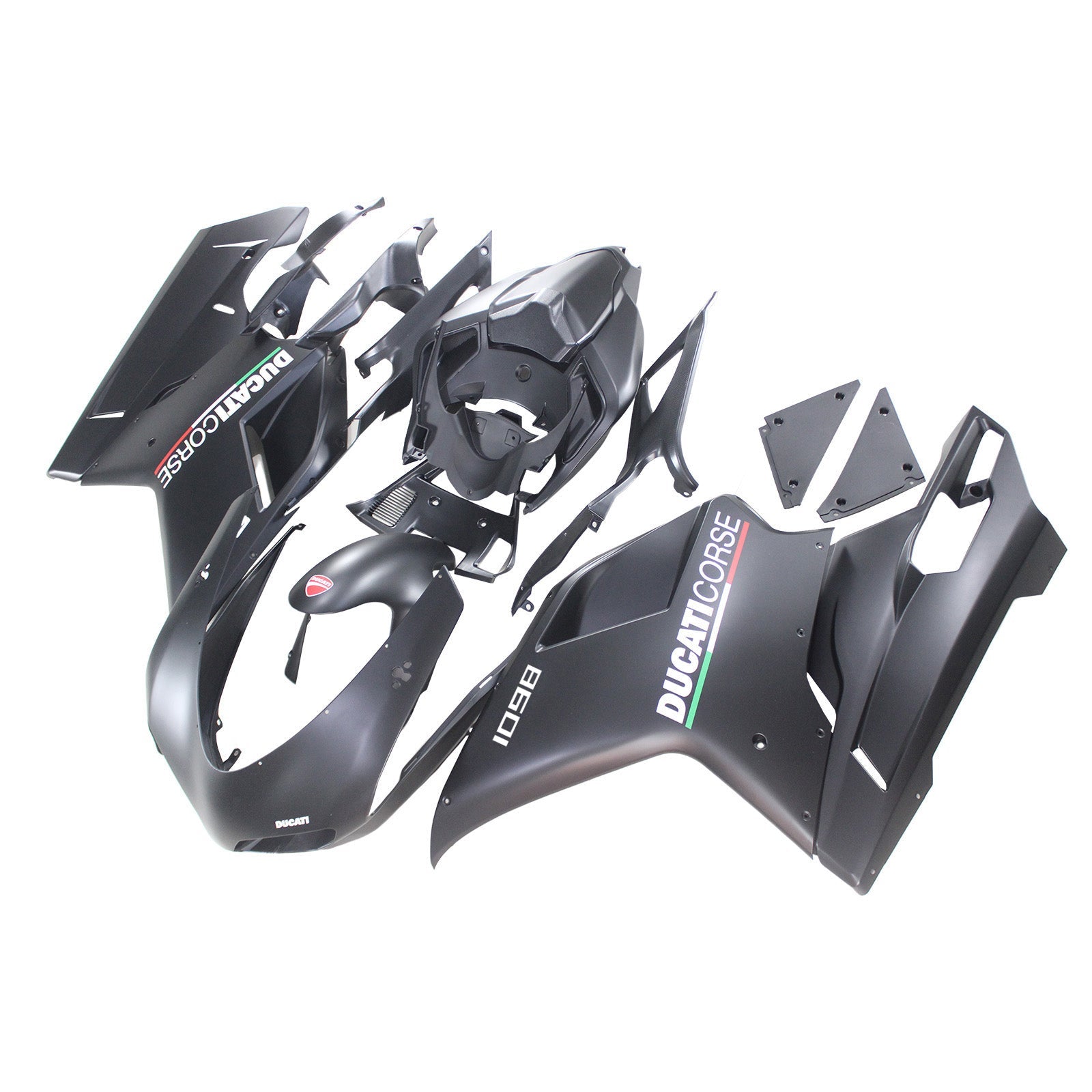 Amotopart Ducati 1098 2007-2012 Fairing Kit Bodywork ABS