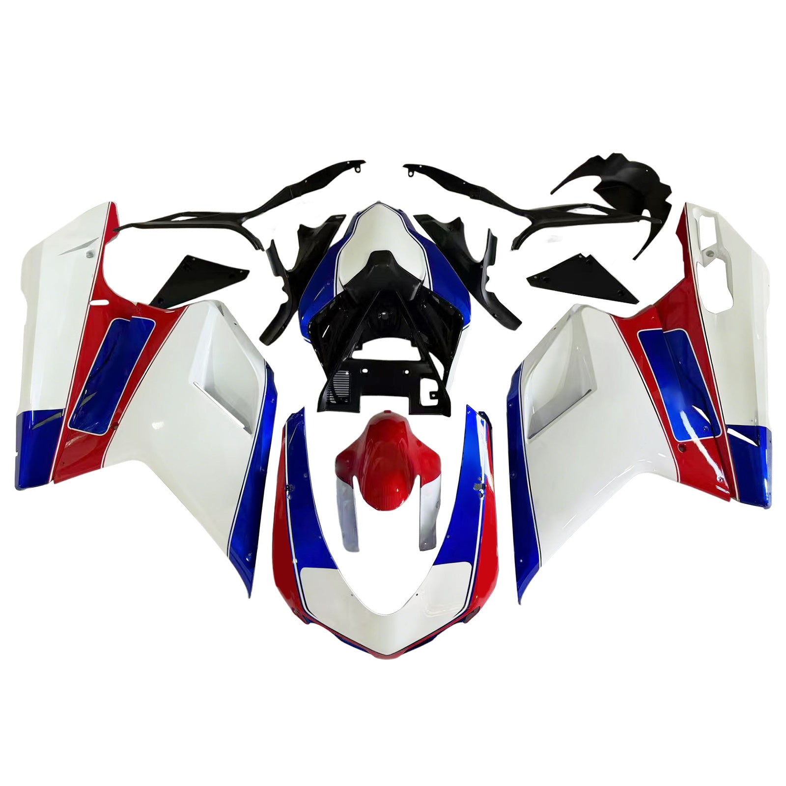 Ducati 1098 1198 848 2007-2011 Fairing Kit Bodywork ABS