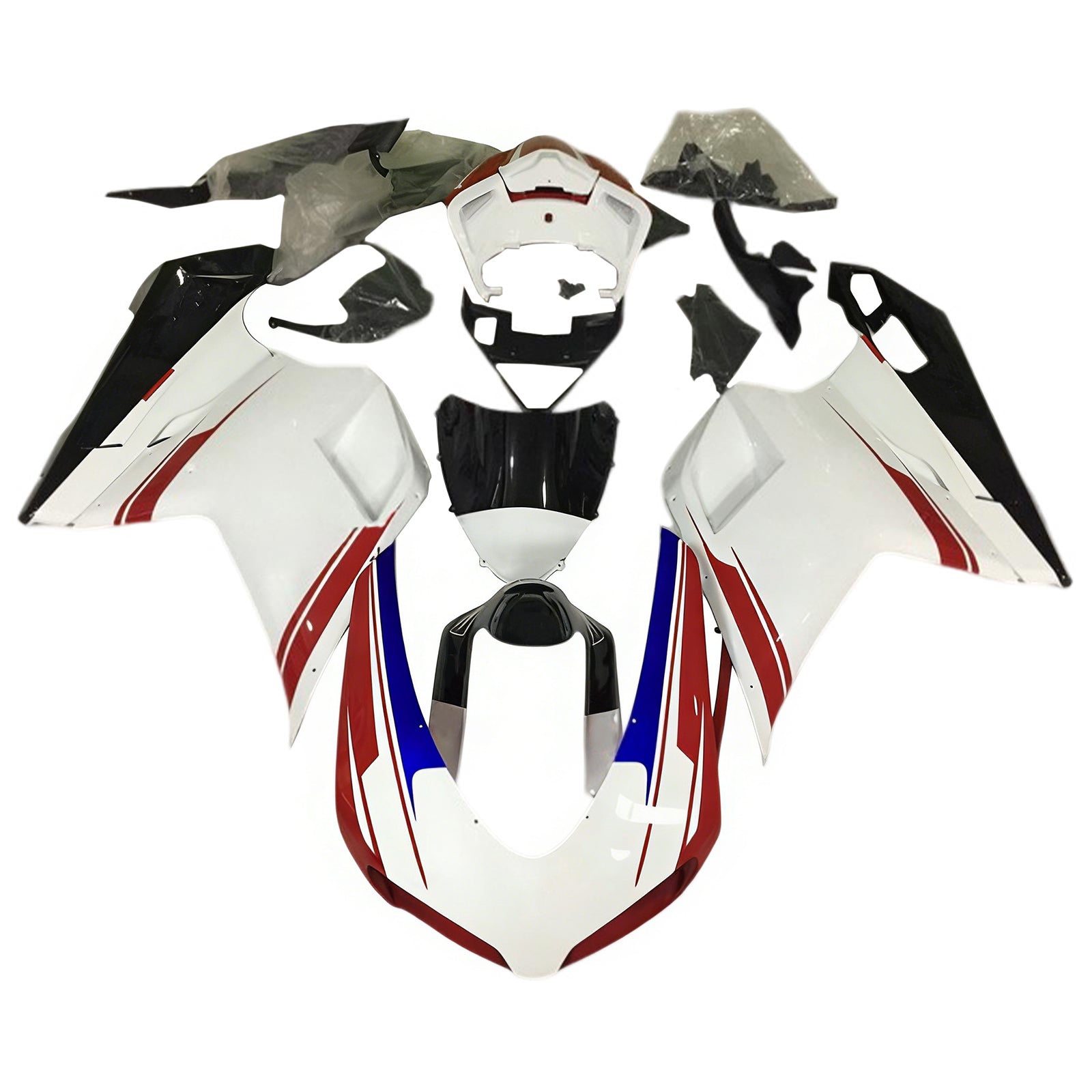 Ducati 1098 1198 848 2007-2011 Fairing Kit Bodywork ABS
