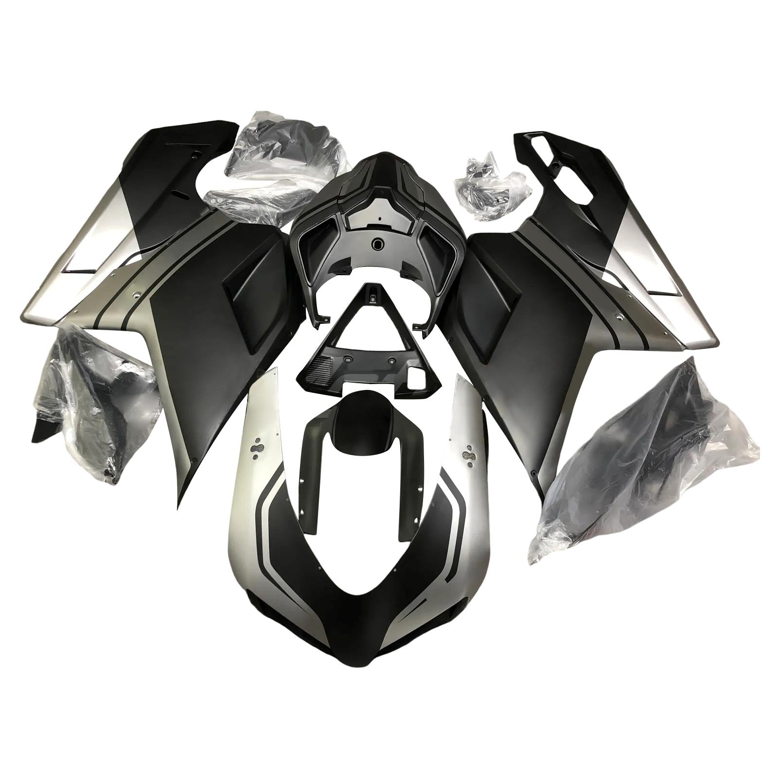 Ducati 1098 1198 848 2007-2011 Fairing Kit Bodywork ABS