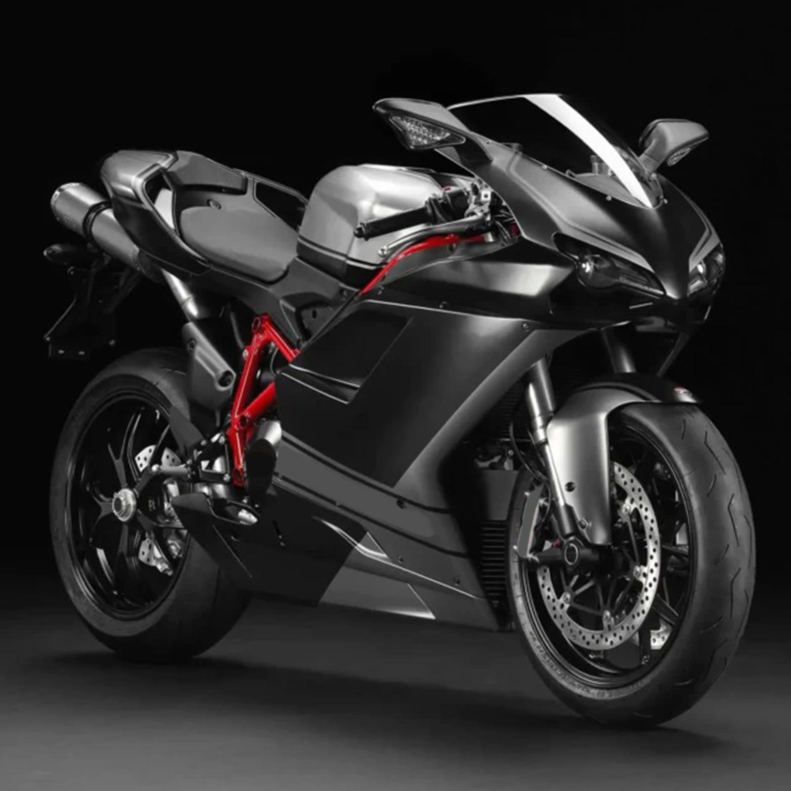 Ducati 1098 1198 848 2007-2011 Fairing Kit Bodywork ABS