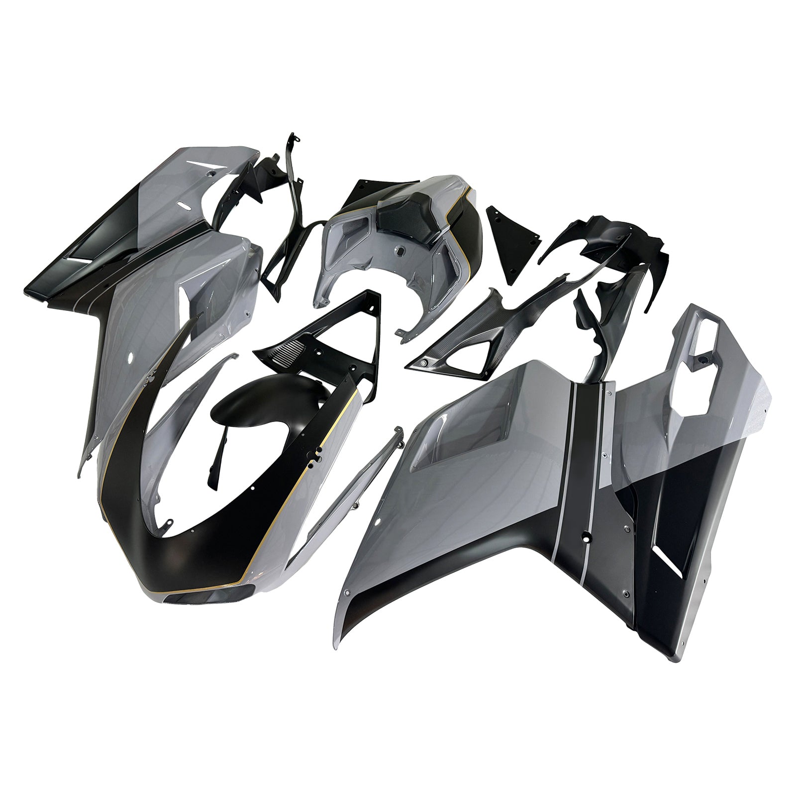 Fairing Kit Bodywork ABS fit For Ducati 1098 1198 848 2007-2011