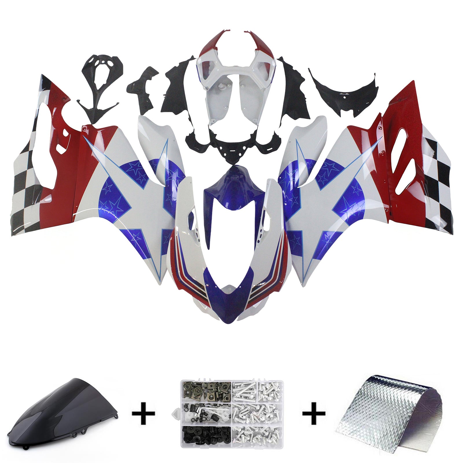 Ducati 1199 899 2012-2015 Fairing Kit Bodywork Plastic ABS