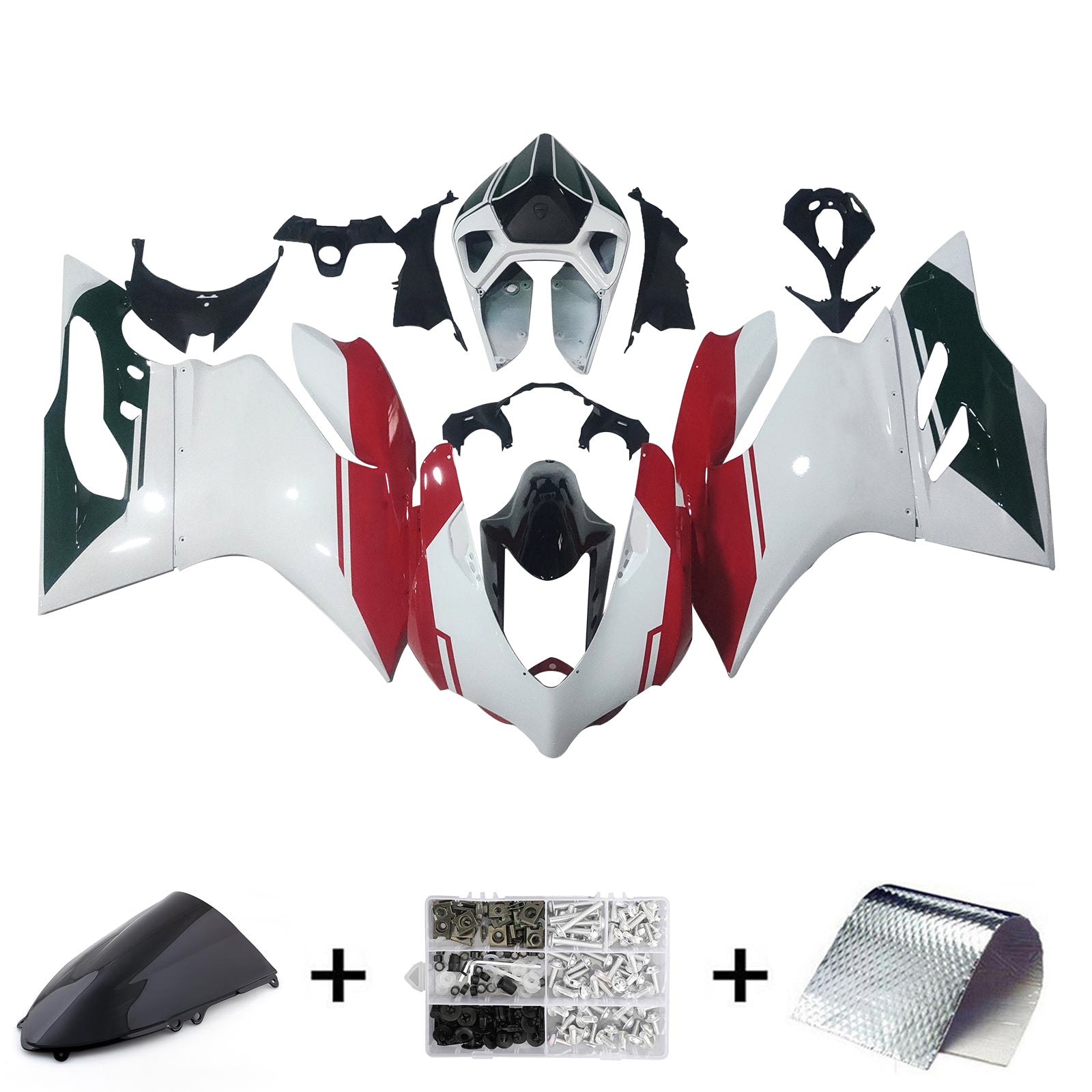 Ducati 1199 899 2012-2015 Fairing Kit Bodywork Plastic ABS