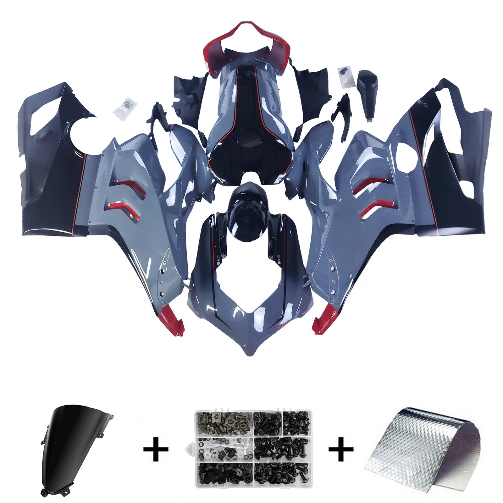 Injection Fairing Kit Bodywork For Ducati Panigale V4 V4S 2020-2021