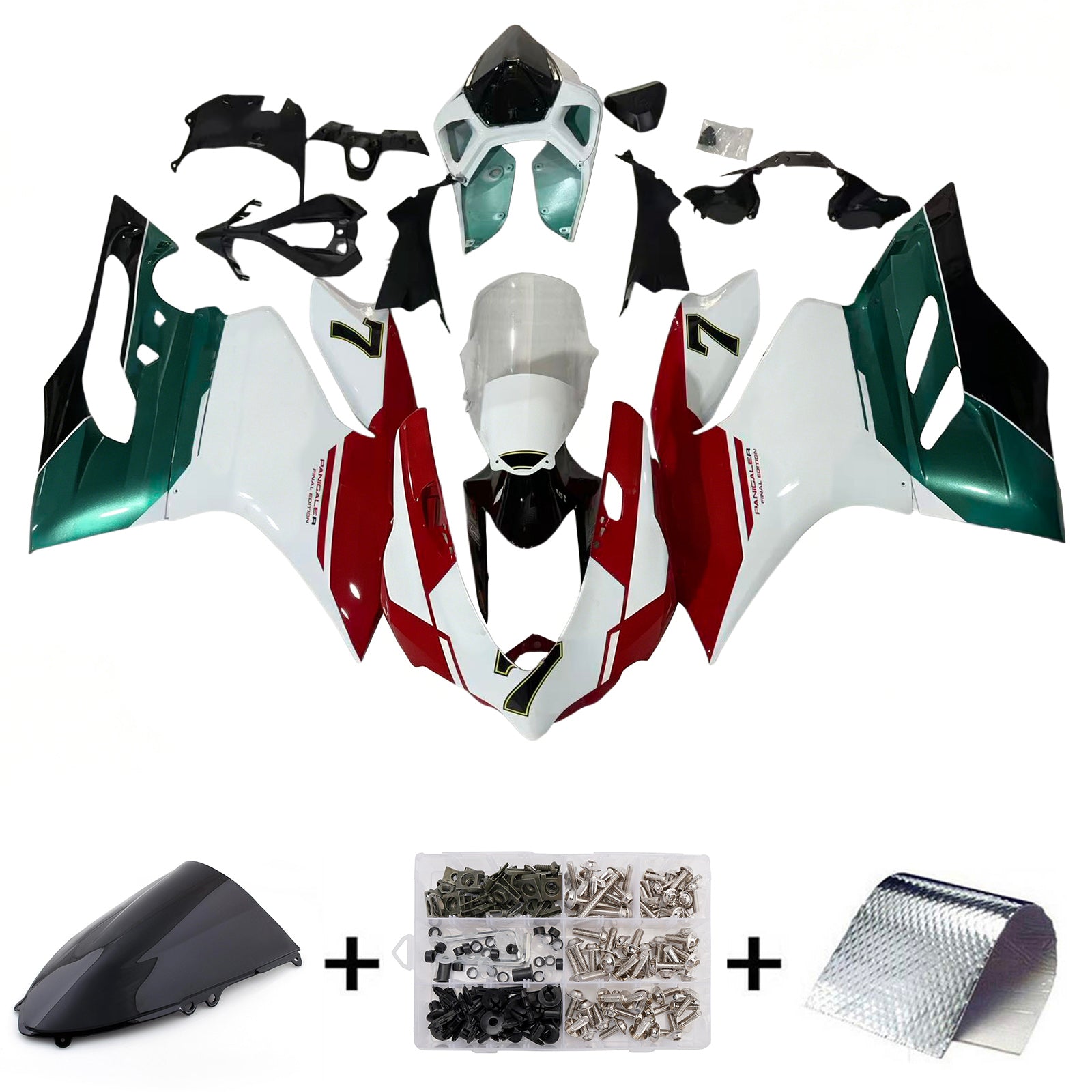 Injection Fairing Kit Bodywork Plastic ABS fit For 2012-2015 Ducati 899